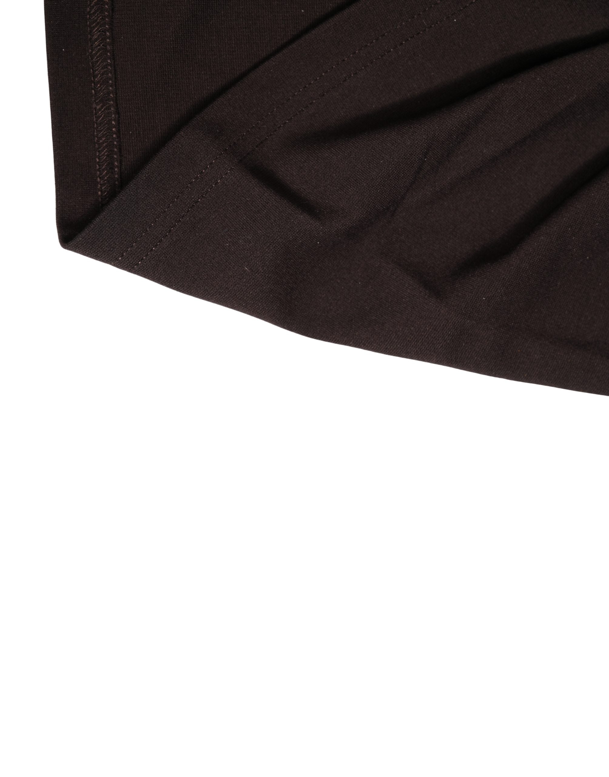 Dolce & Gabbana Brown Viscose Wide Belt Waist Cummerband Men Dolce & Gabbana