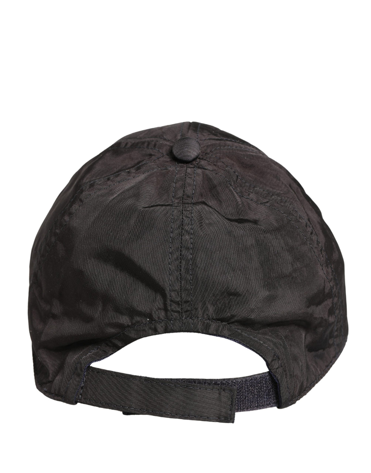 Dolce & Gabbana Men Black Cotton 6 Panels Baseball Cap Hat