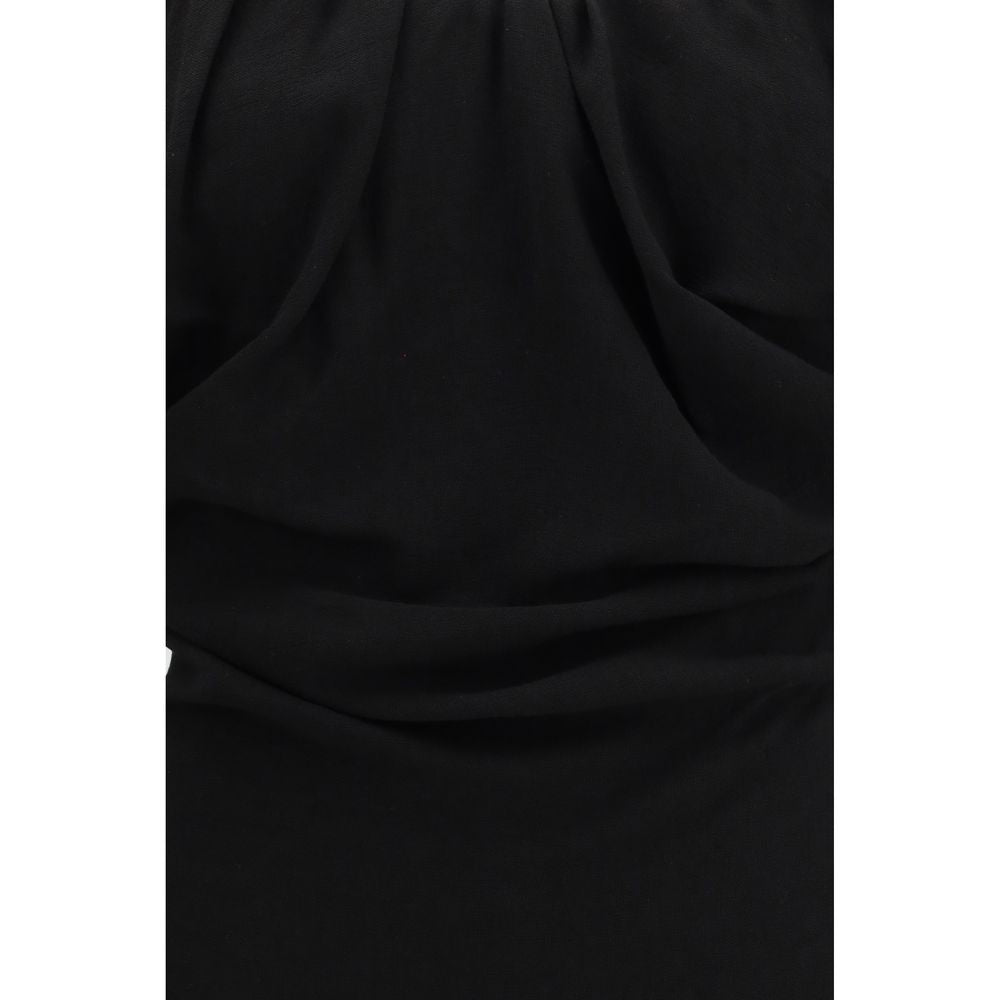 Vivienne Westwood Black Viscose Cocktail Dress Vivienne Westwood