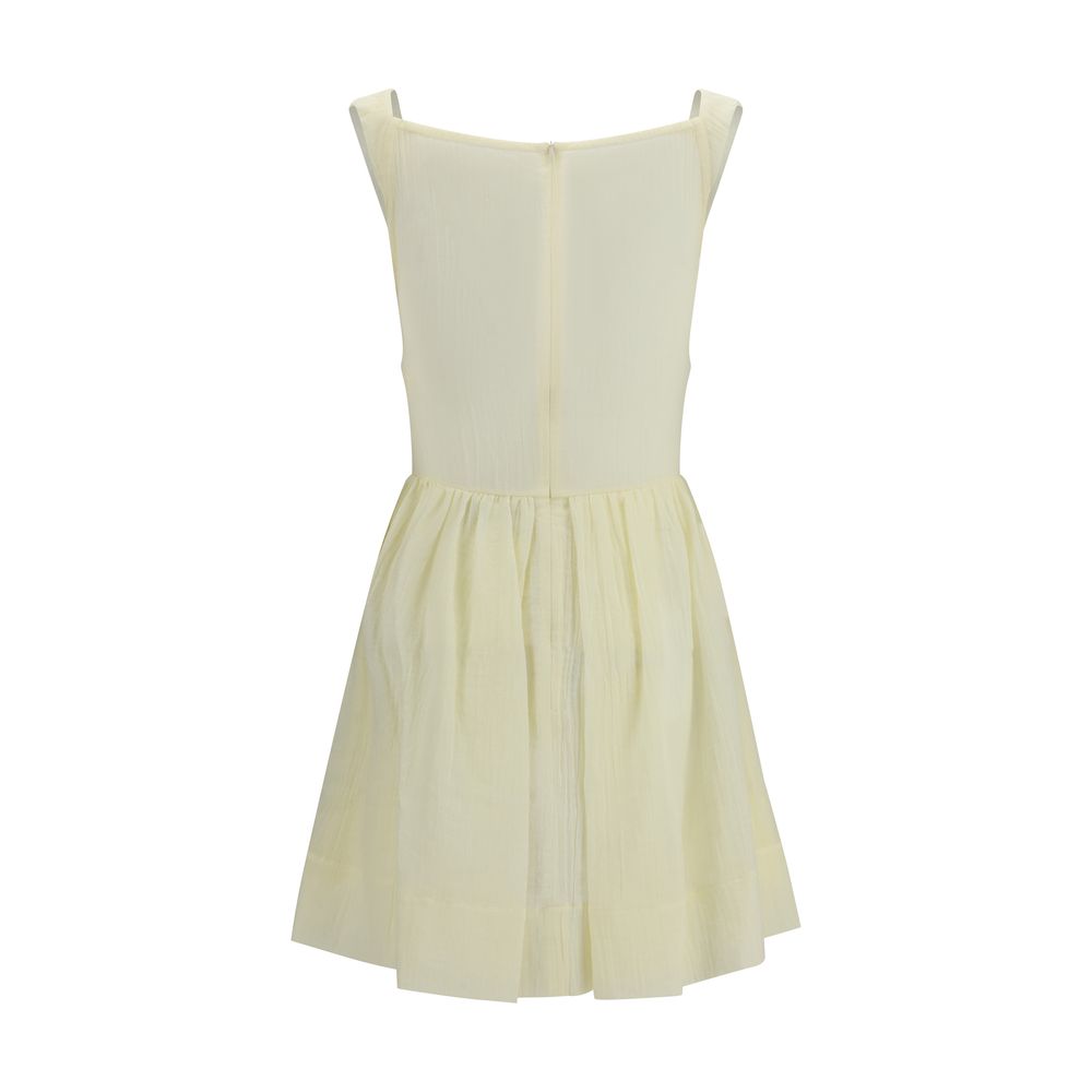 Vivienne Westwood Beige Cotton Casual Dress Vivienne Westwood