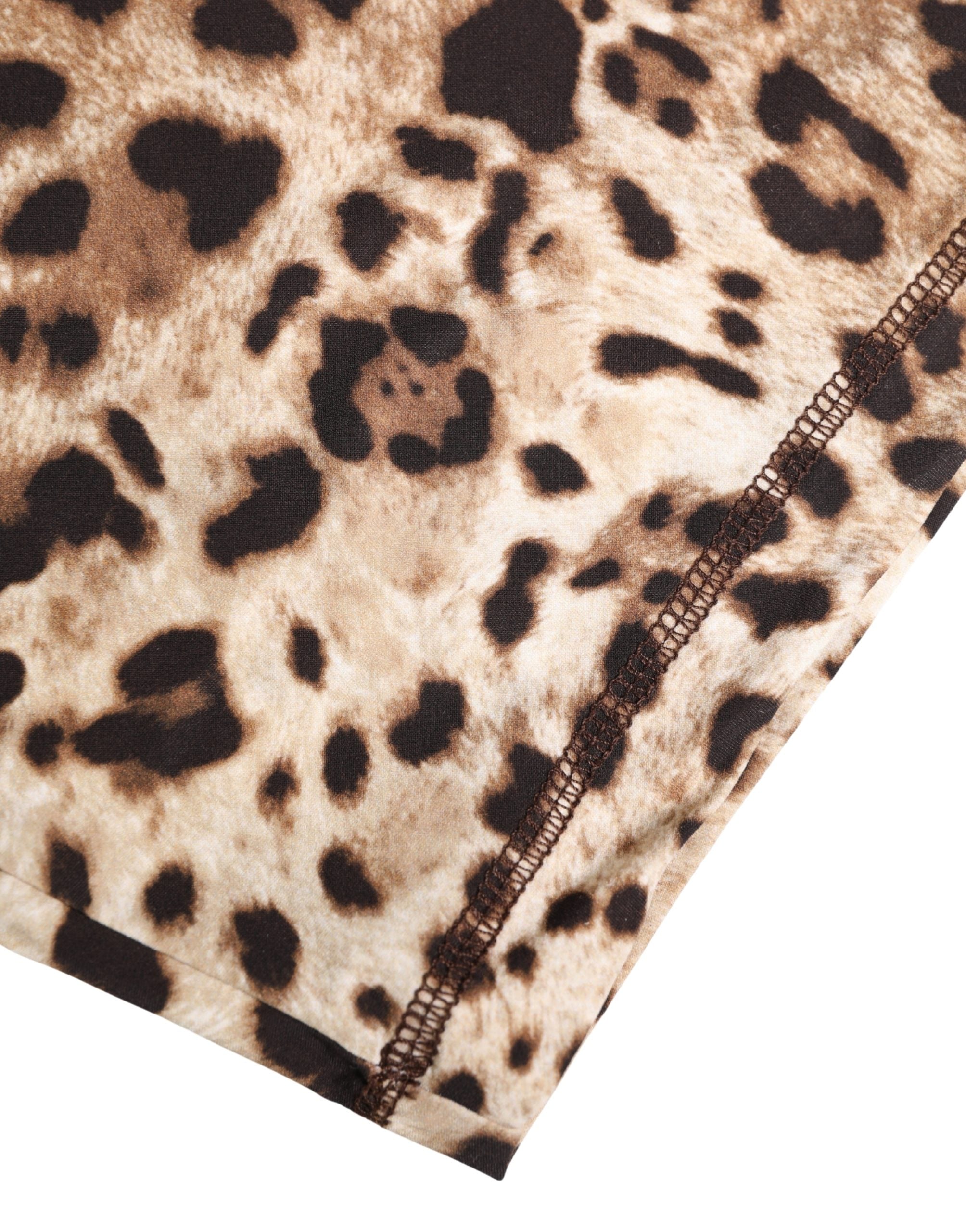 Dolce & Gabbana Multicolor Patterned Cycling Bike Shorts Underwear Dolce & Gabbana