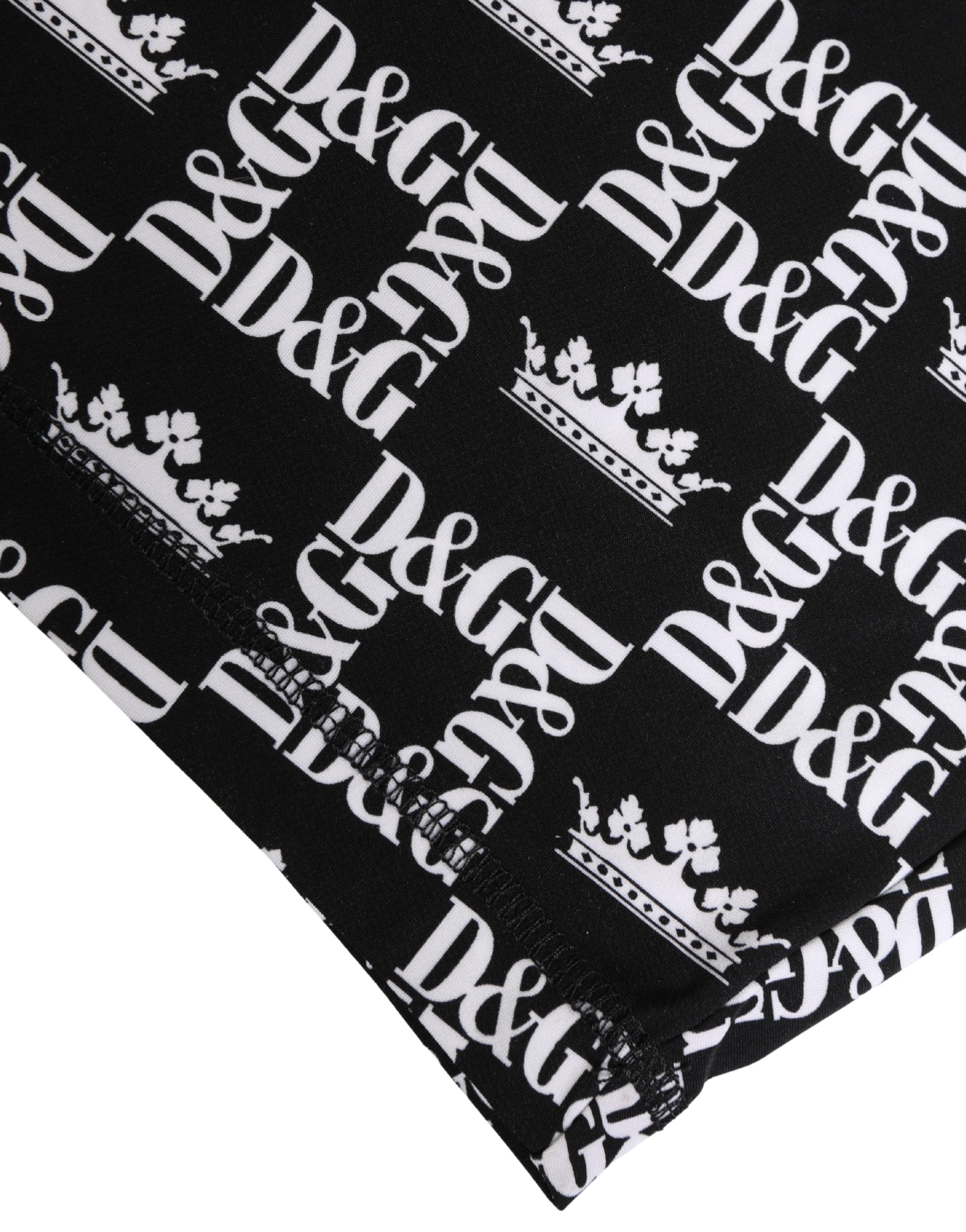 Dolce & Gabbana Multicolor Patterned Cycling Bike Shorts Underwear Dolce & Gabbana