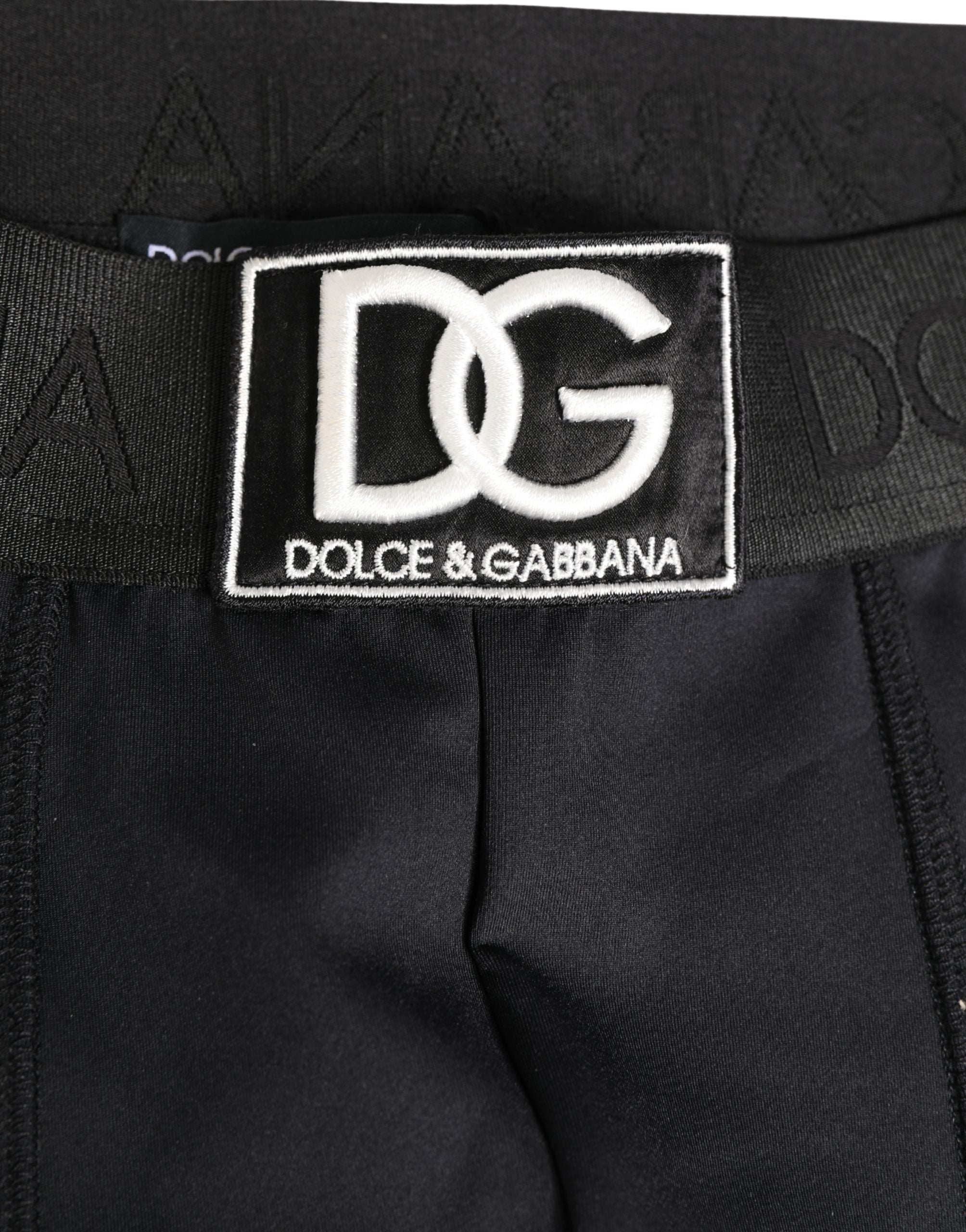 Dolce & Gabbana Black Logo Waistband Men BoxerShorts Underwear Dolce & Gabbana