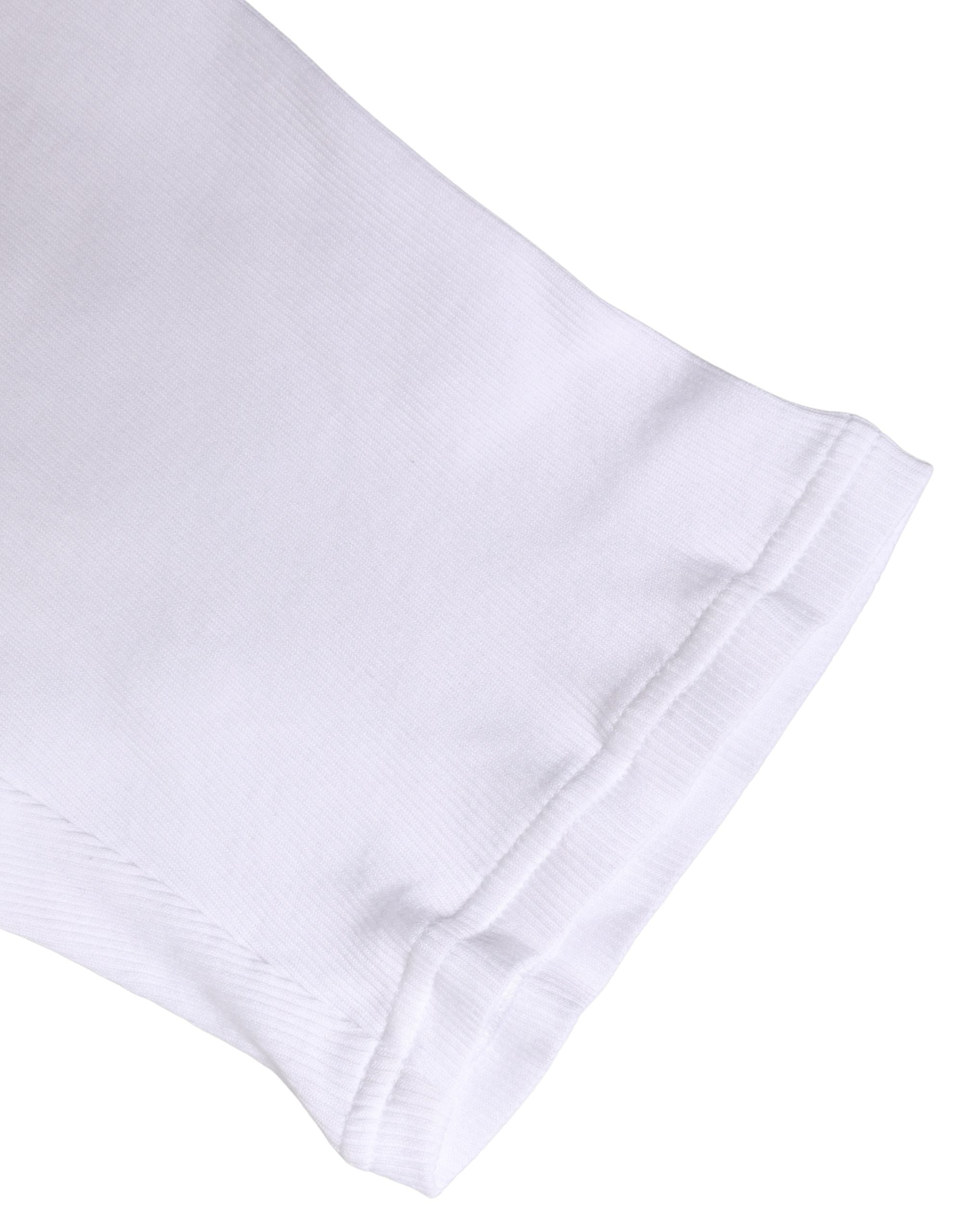 Dolce & Gabbana White Cotton Short Johns Men Pants Underwear Dolce & Gabbana