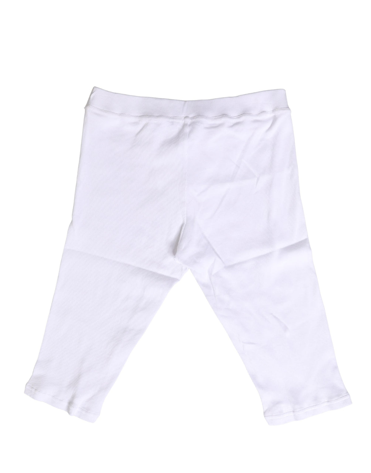 Dolce & Gabbana White Cotton Short Johns Men Pants Underwear