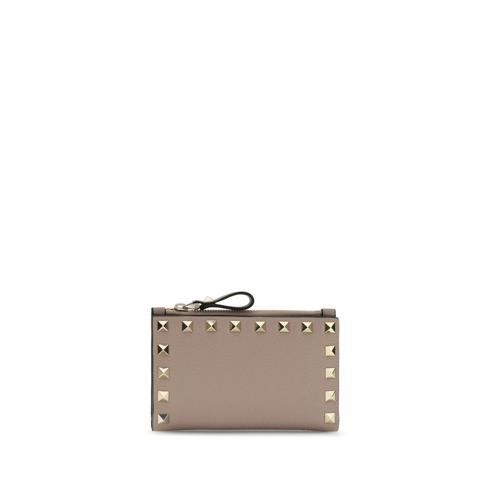 Valentino Garavani Multicolor Calf Leather Bos Taurus Wallet Valentino Garavani