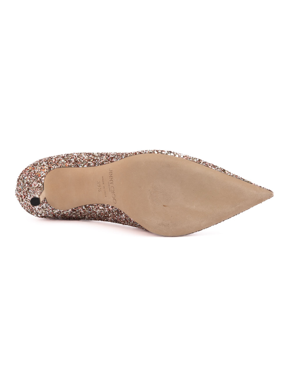 Jimmy Choo Rose Coarse Glitter Love 85 Pumps Jimmy Choo