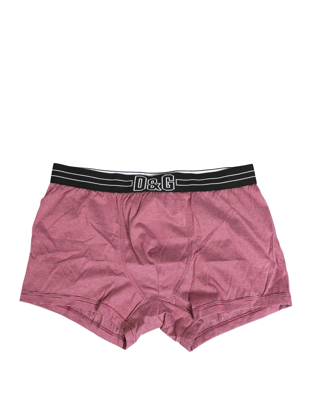 Dolce & Gabbana Pink D&G Logo Cotton Regular Boxer Underwear