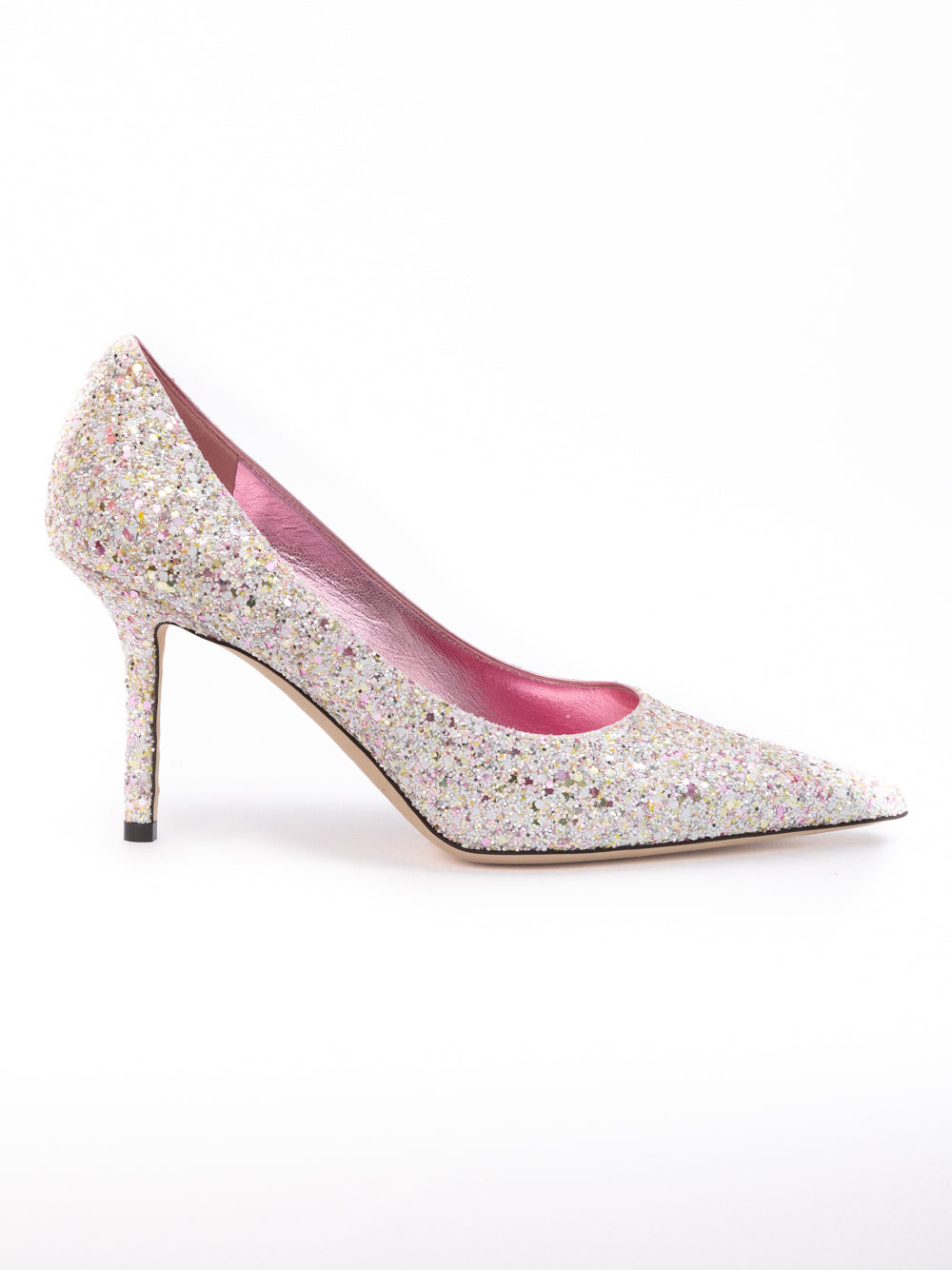 Jimmy Choo Candy Pink Glitter Love 85 Pumps Jimmy Choo