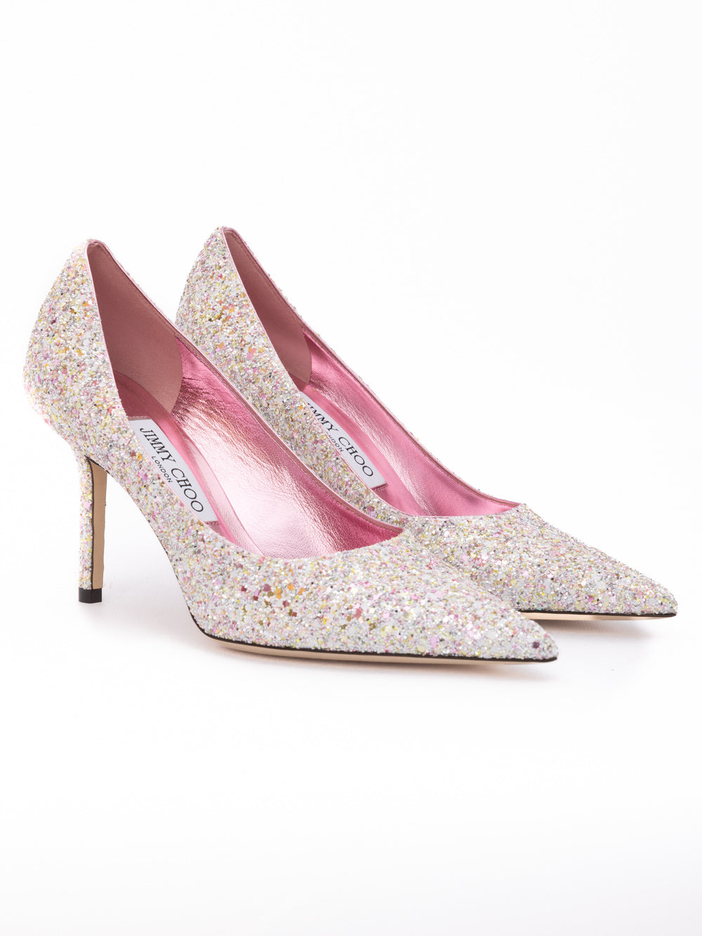 Jimmy Choo Candy Pink Glitter Love 85 Pumps Jimmy Choo