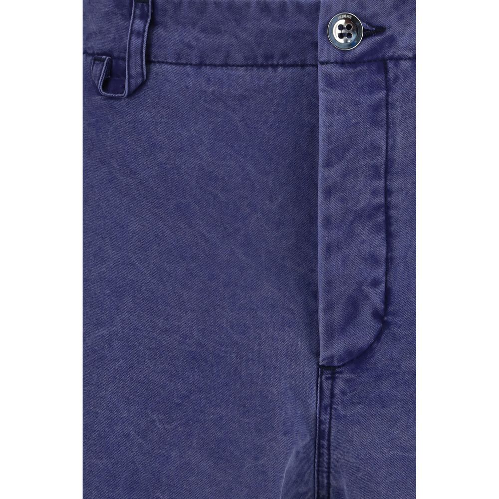 Jacquemus Blue Cotton Bermuda Shorts Jacquemus