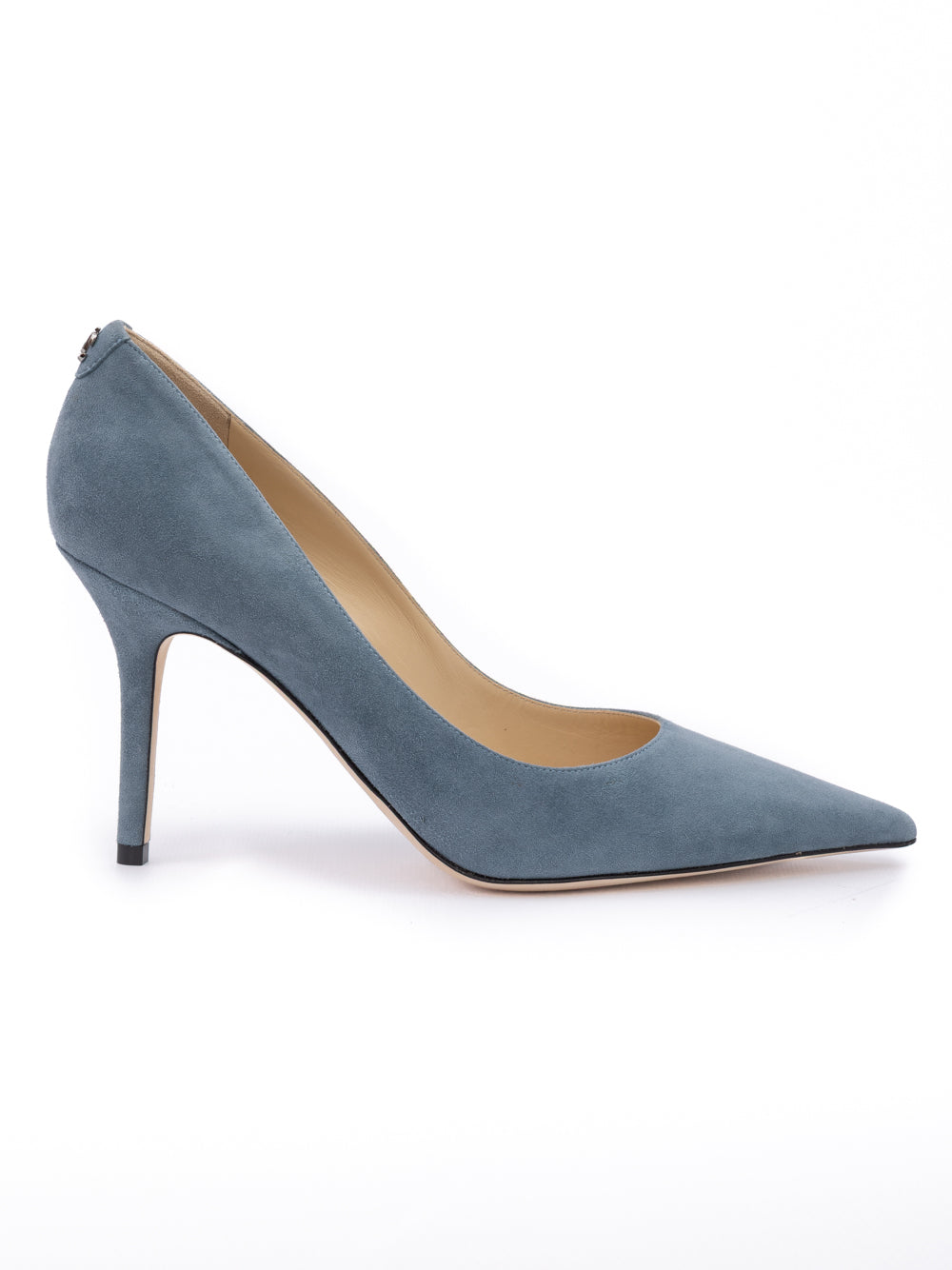 Jimmy Choo Dusk Blue Suede Agnes Pumps Jimmy Choo