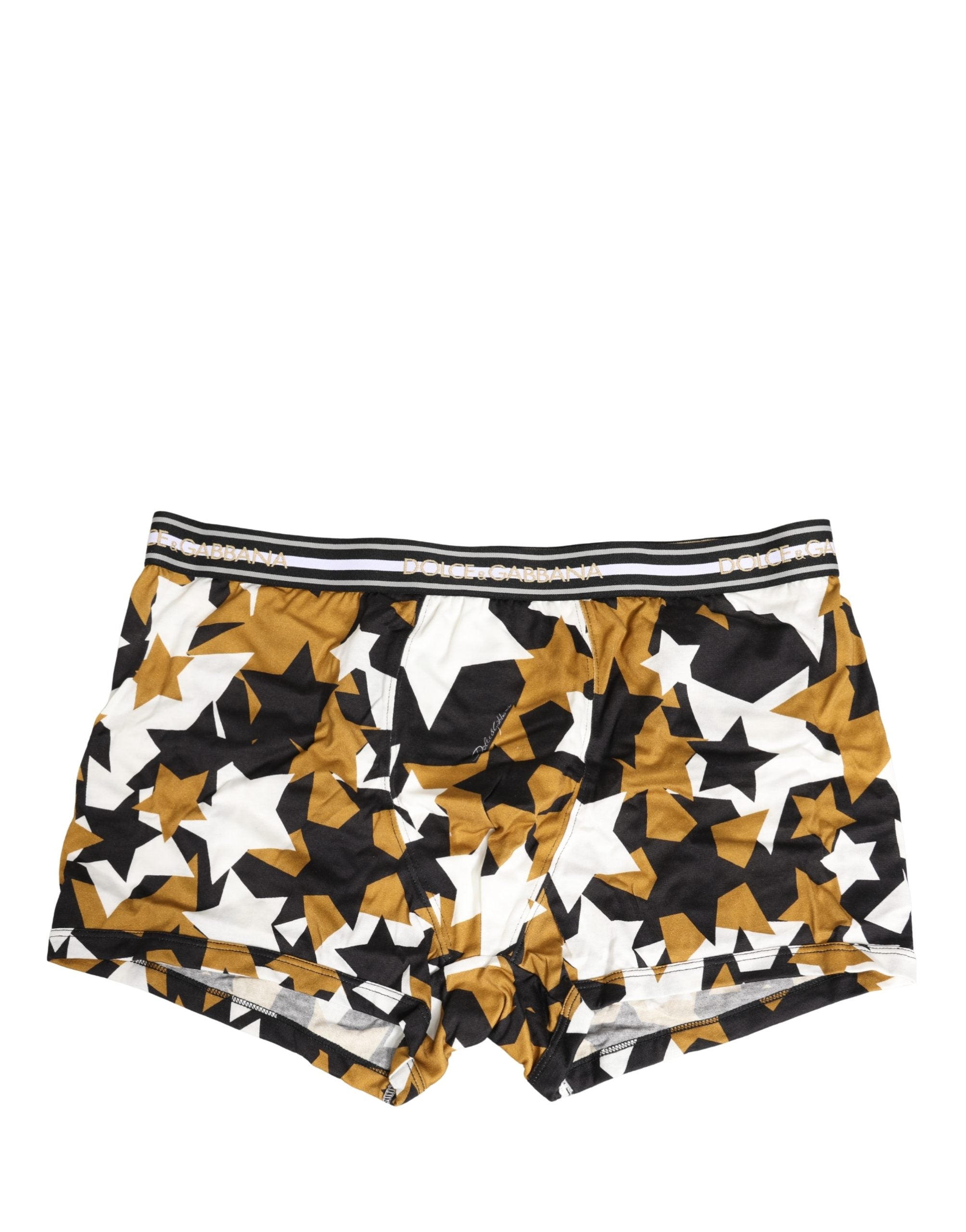 Dolce & Gabbana Multicolor Stars Print Regular Boxer Underwear Dolce & Gabbana
