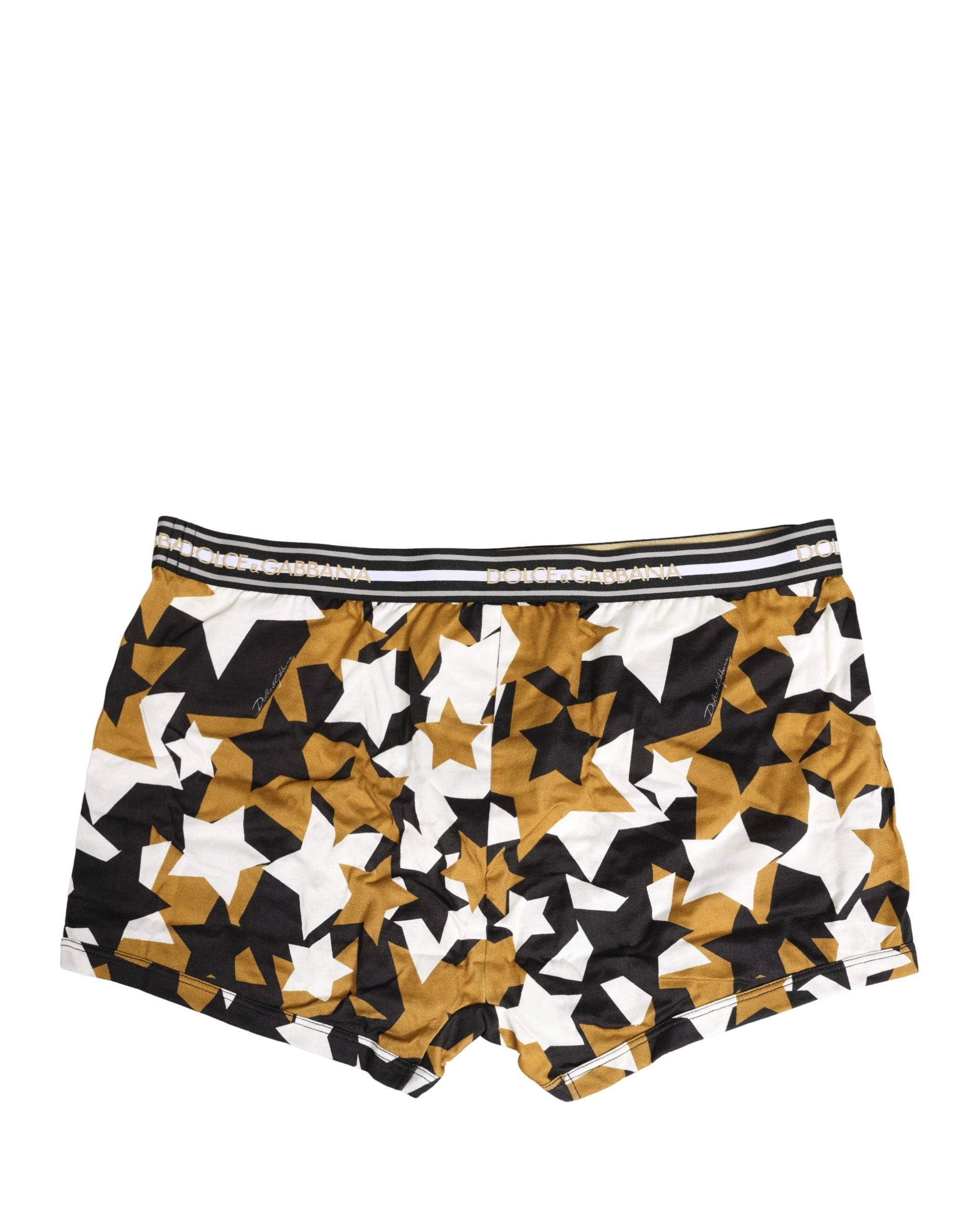 Dolce & Gabbana Multicolor Stars Print Regular Boxer Underwear Dolce & Gabbana
