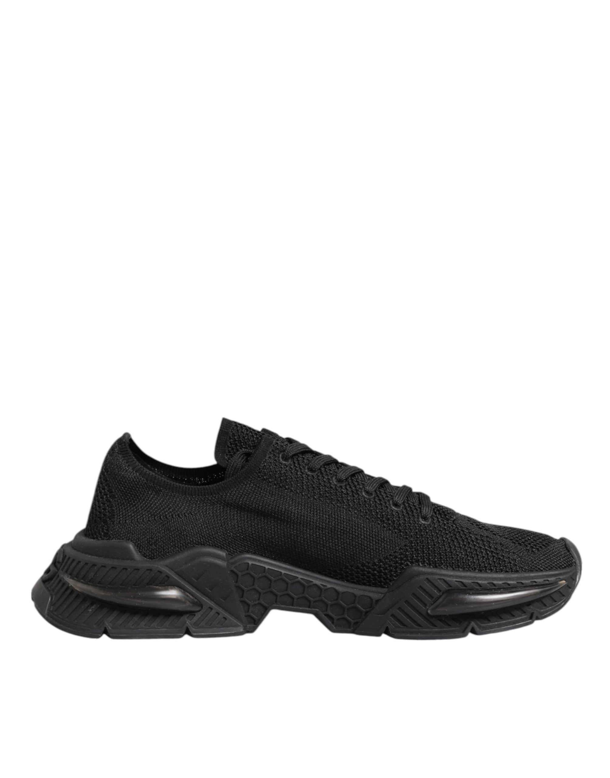 Dolce & Gabbana Black Airmaster Low Top Men Sneakers Shoes Dolce & Gabbana