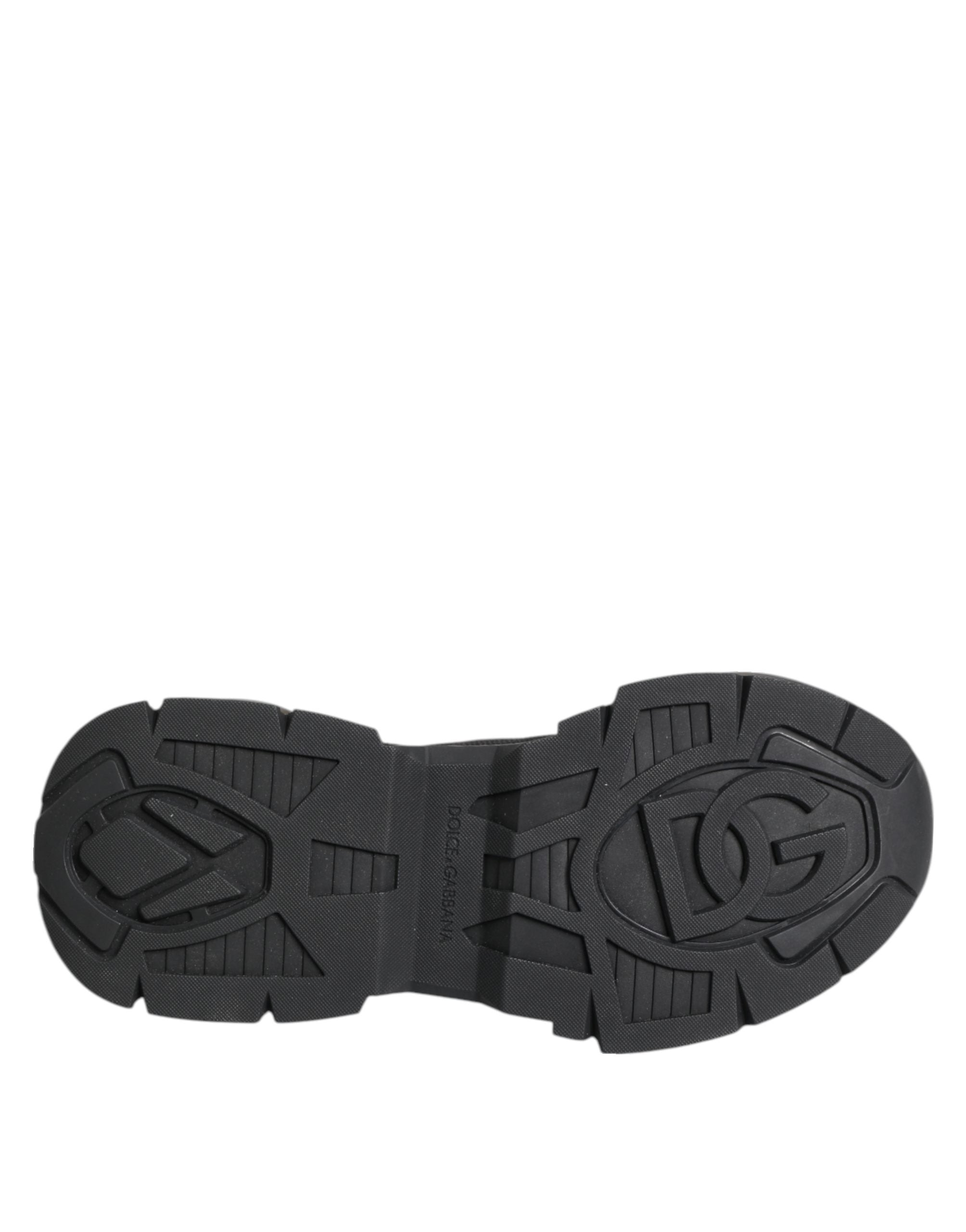 Dolce & Gabbana Black Airmaster Low Top Men Sneakers Shoes Dolce & Gabbana
