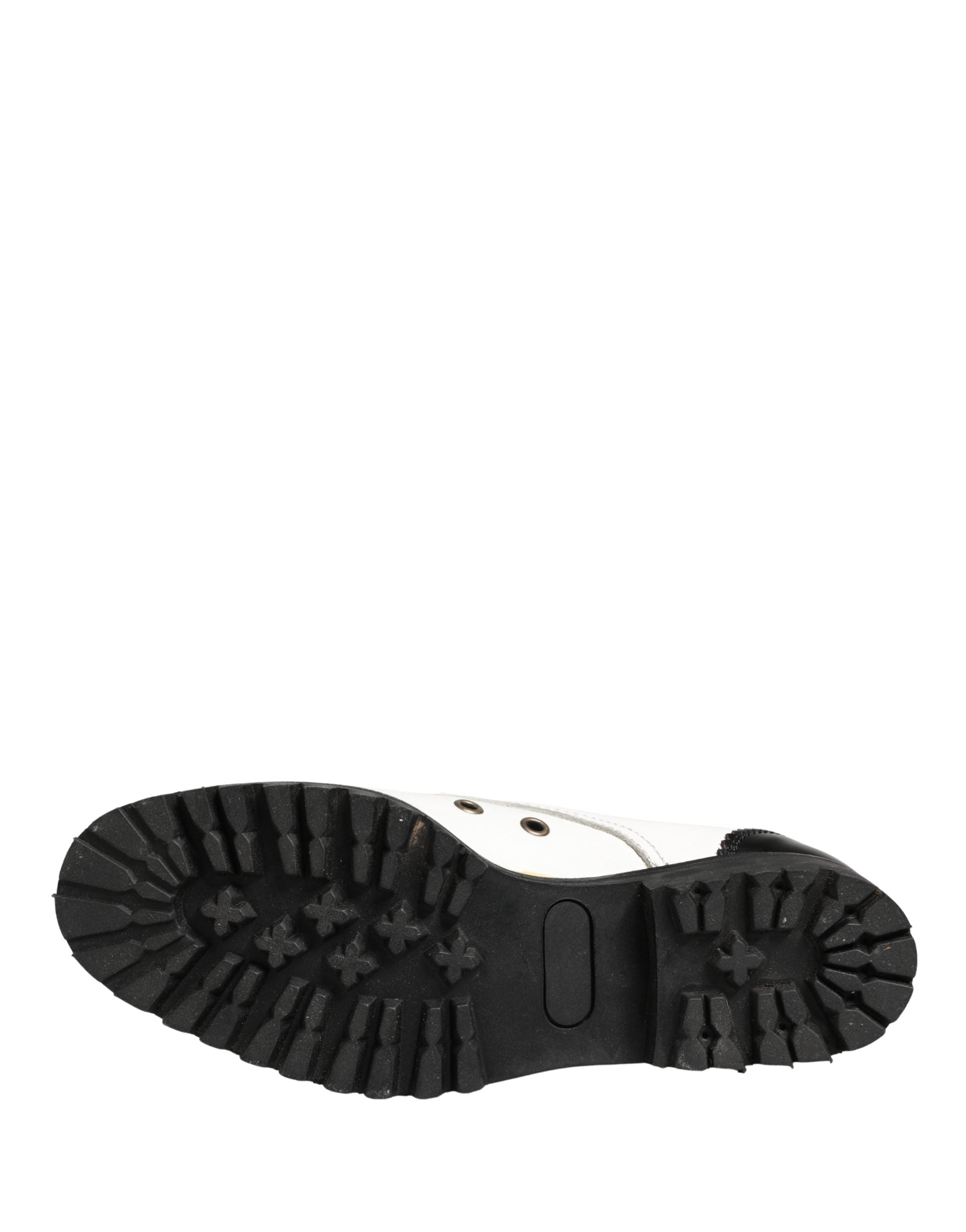 Cesare Paciotti Black White Leather Derby Shoes Cesare Paciotti