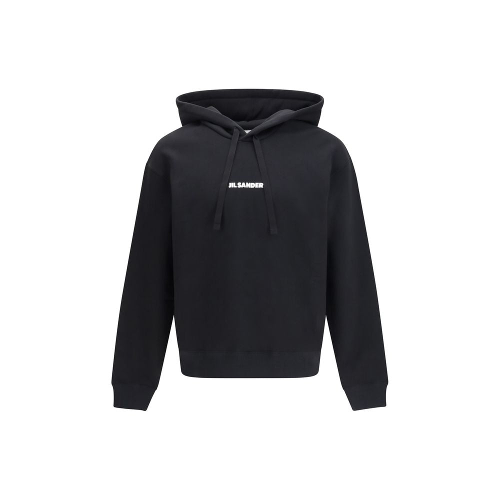 Jil Sander Black Cotton Sweatshirt Jil Sander
