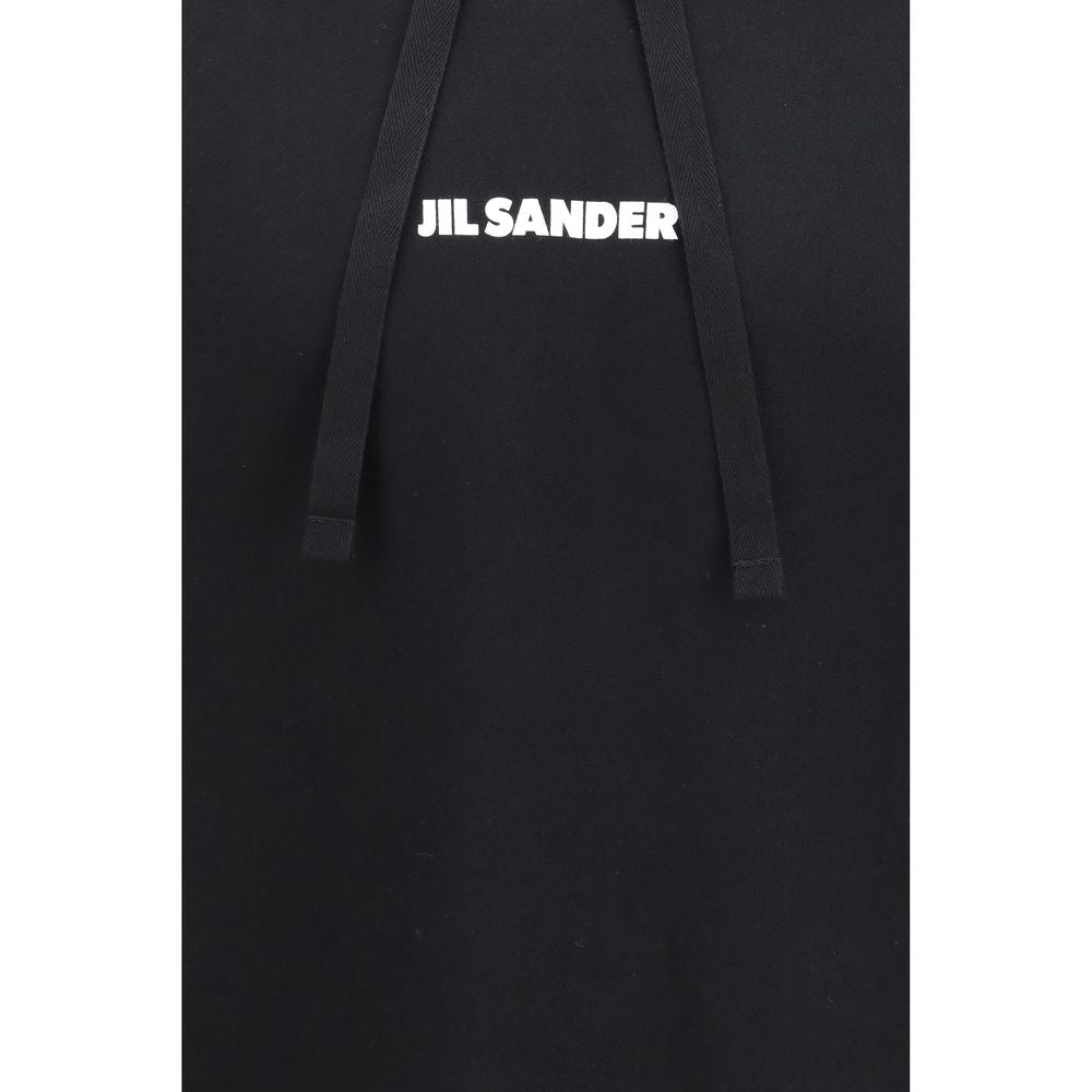 Jil Sander Black Cotton Sweatshirt Jil Sander
