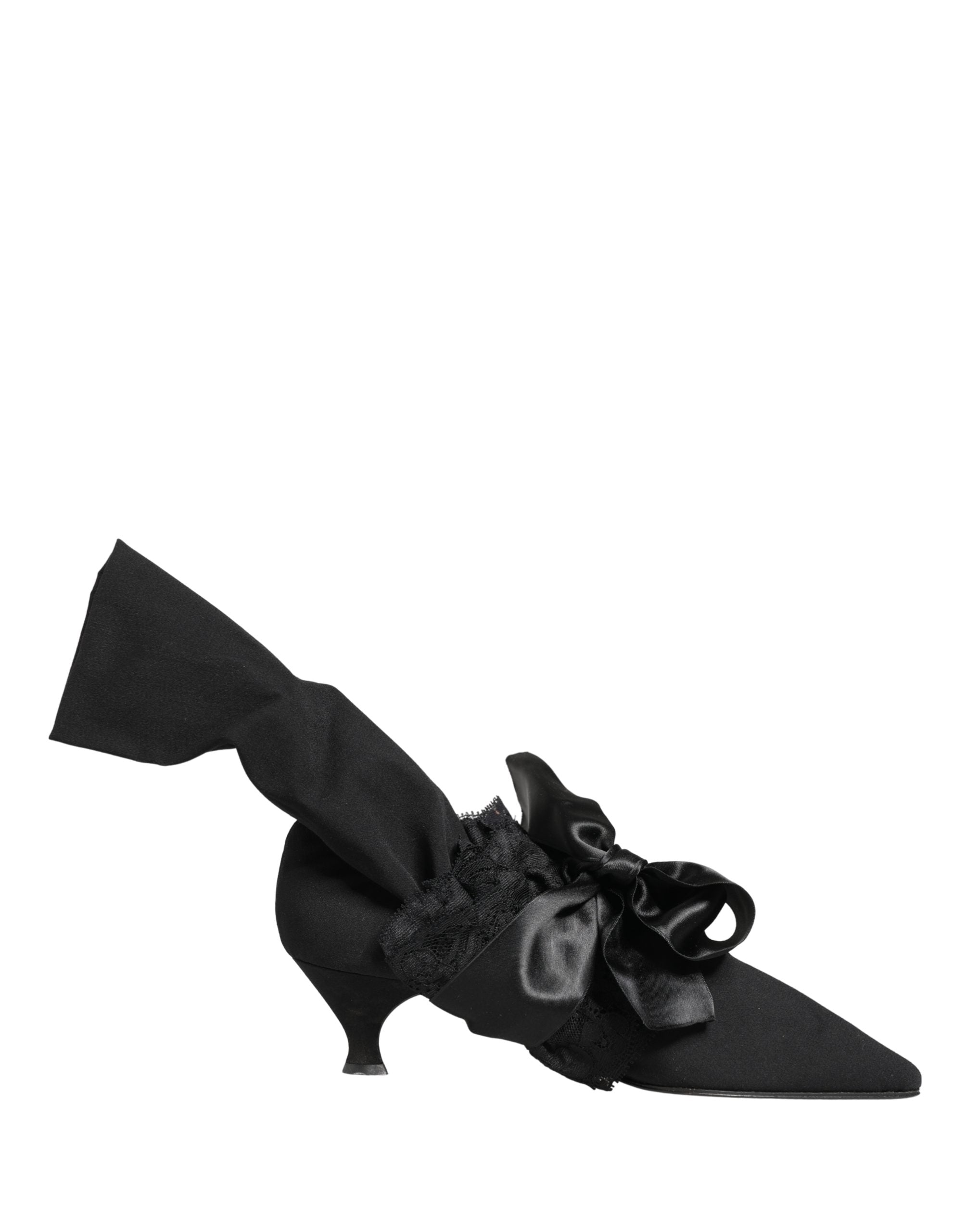 Dolce & Gabbana Black Suede Mid Calf Boots Shoes Dolce & Gabbana