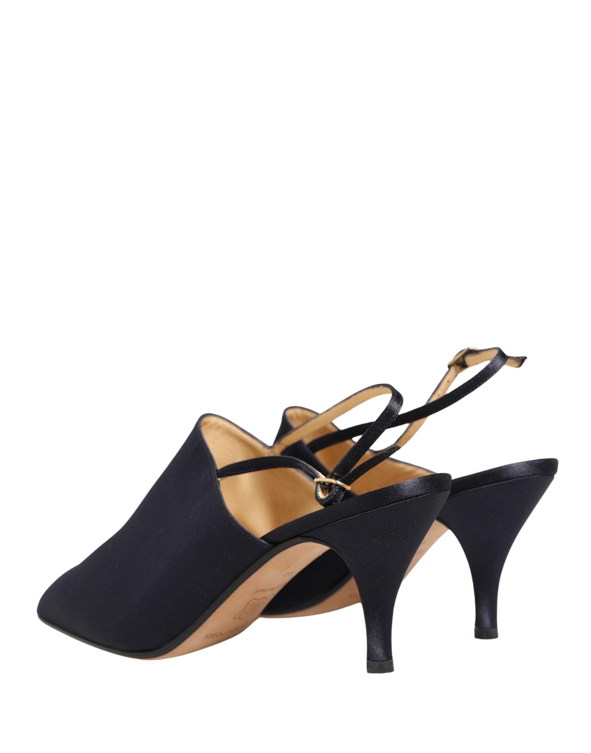 Dolce & Gabbana Black Suede Heels Slingbacks Shoes Dolce & Gabbana