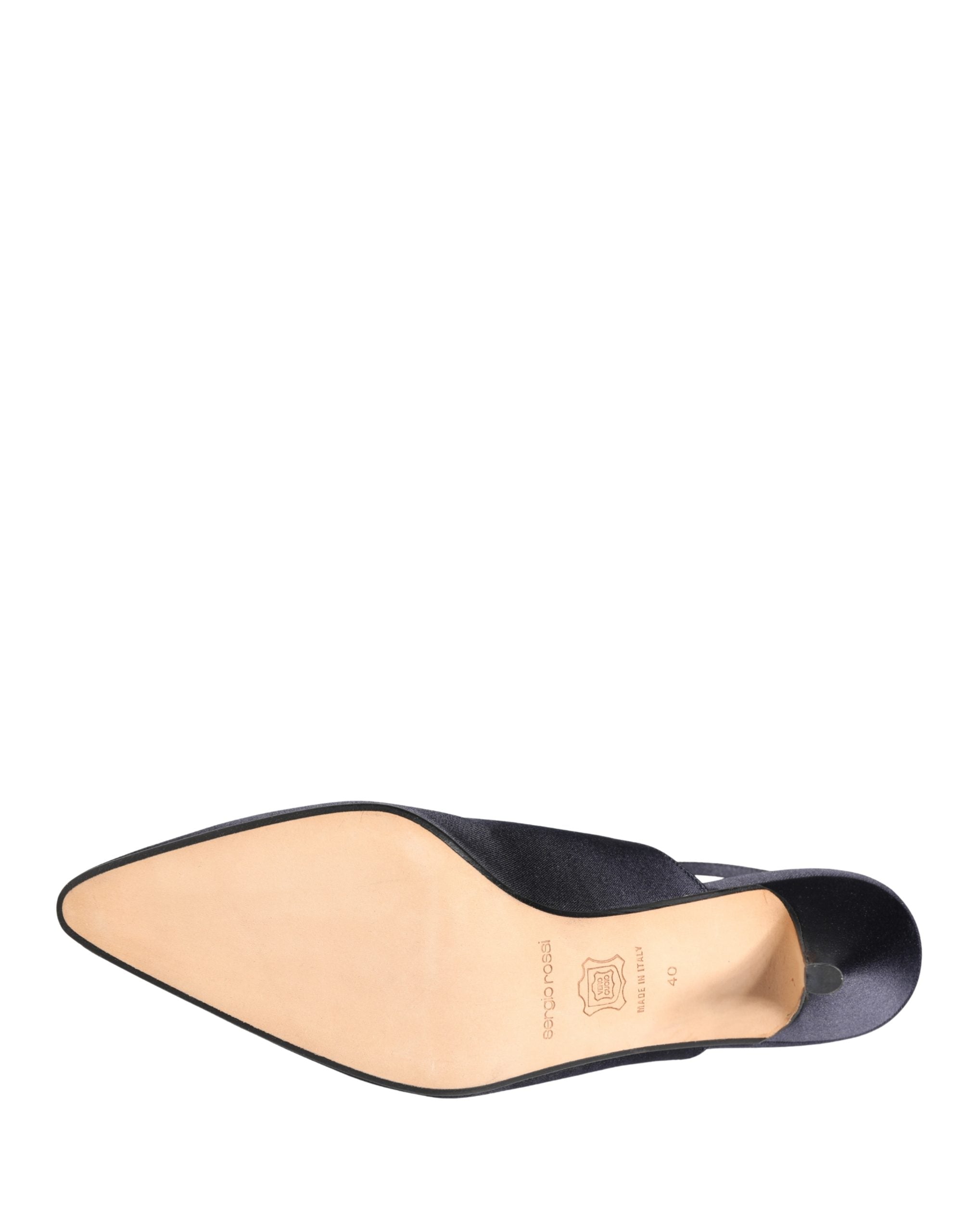 Dolce & Gabbana Black Suede Heels Slingbacks Shoes Dolce & Gabbana