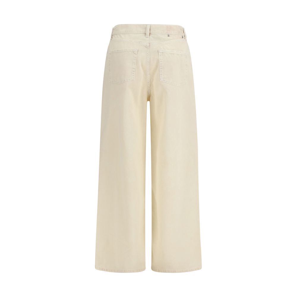 Golden Goose Bicolor Cotton Relaxed Fit Jeans Golden Goose