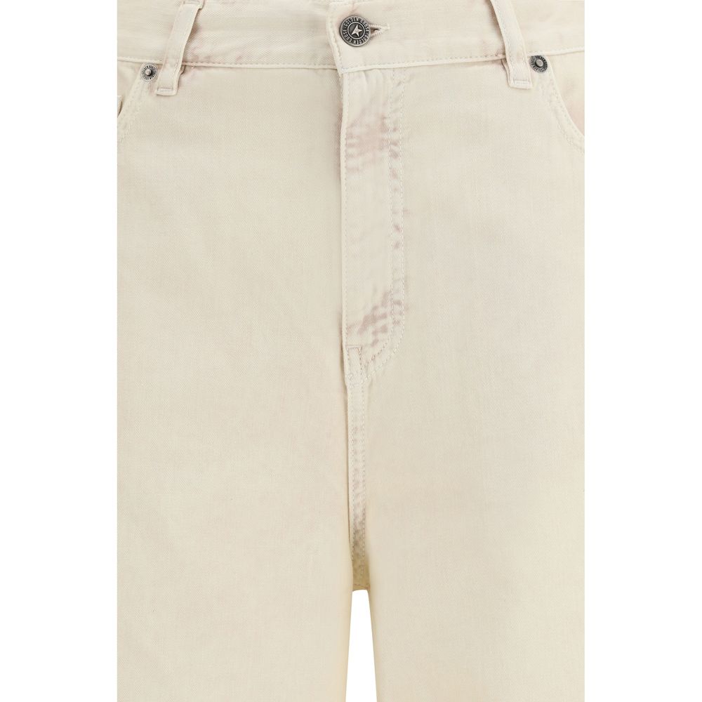Golden Goose Bicolor Cotton Relaxed Fit Jeans Golden Goose