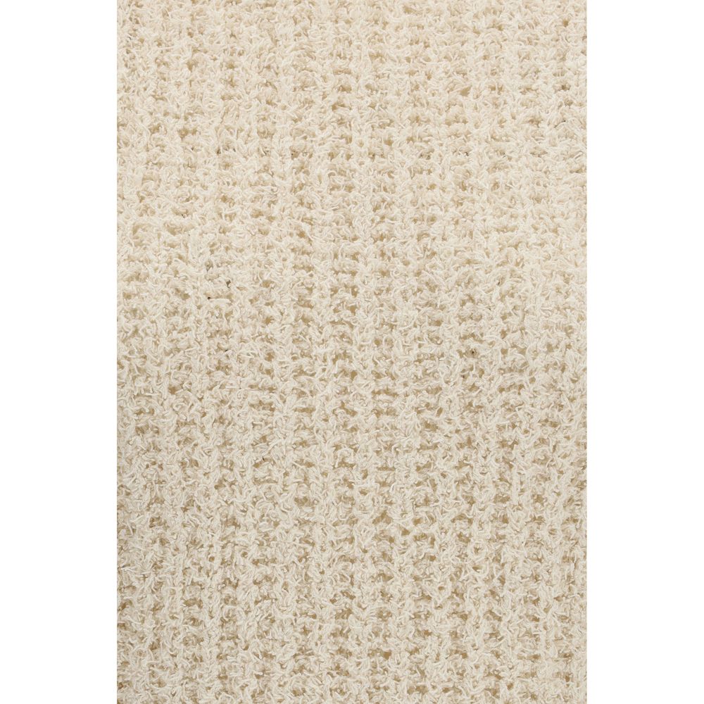 Balmain Beige Cotton Sleeveles Sweater Balmain