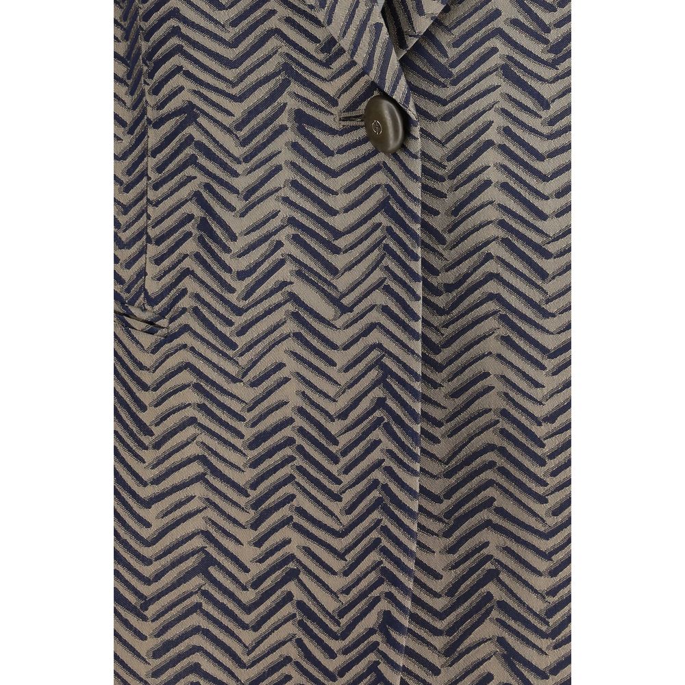 Giorgio Armani Beige Viscose Blazer Giorgio Armani