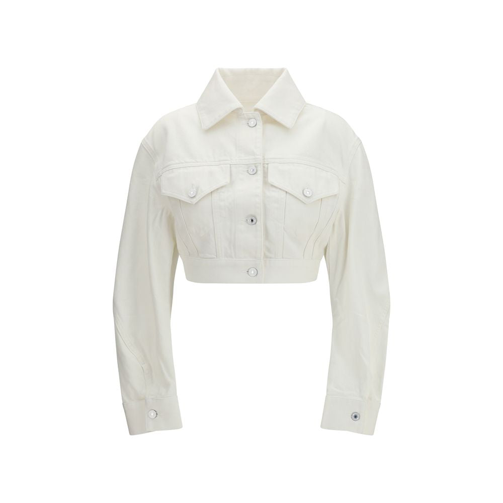 Givenchy White Cotton Denim Jacket Givenchy