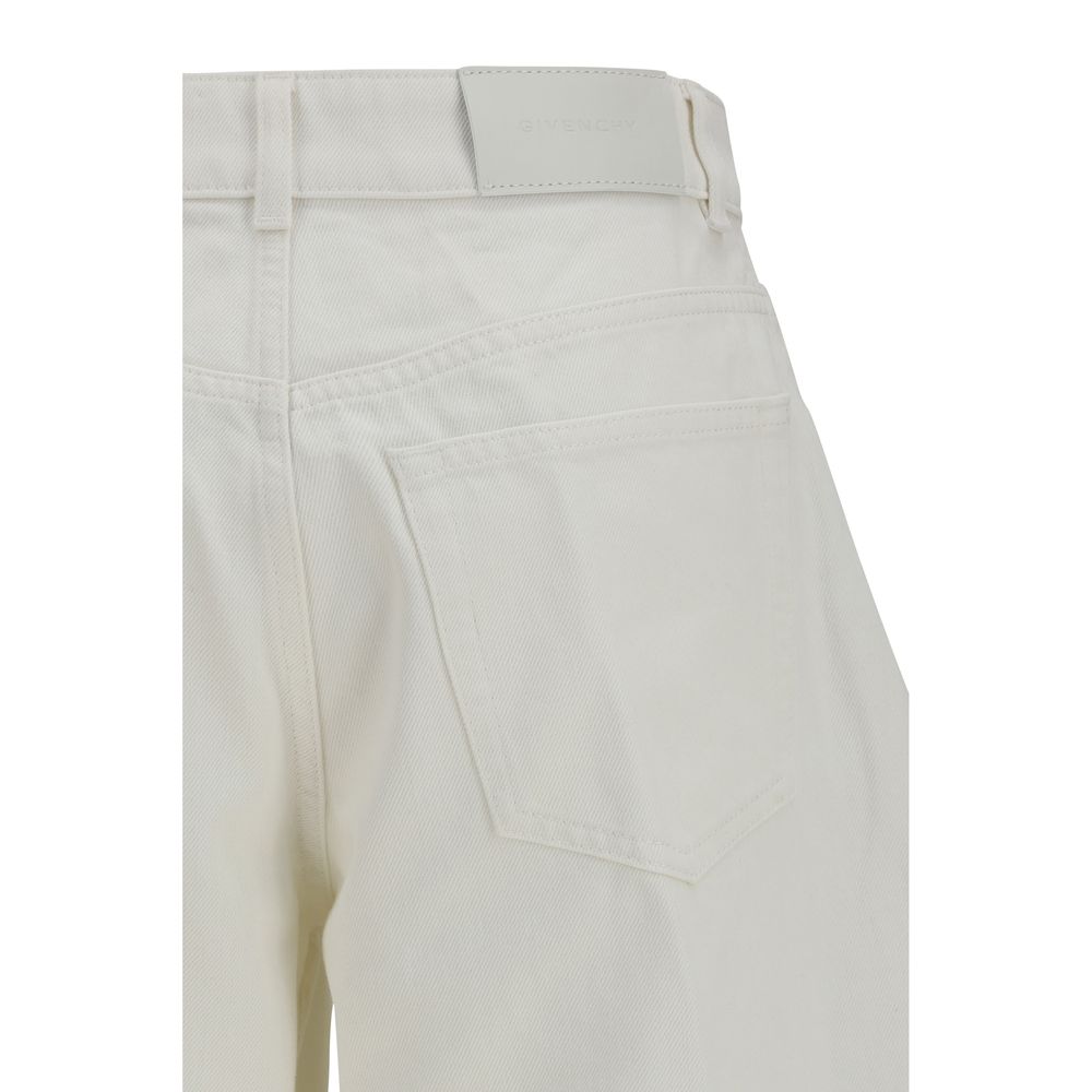 Givenchy White Cotton Jeans Denim Givenchy