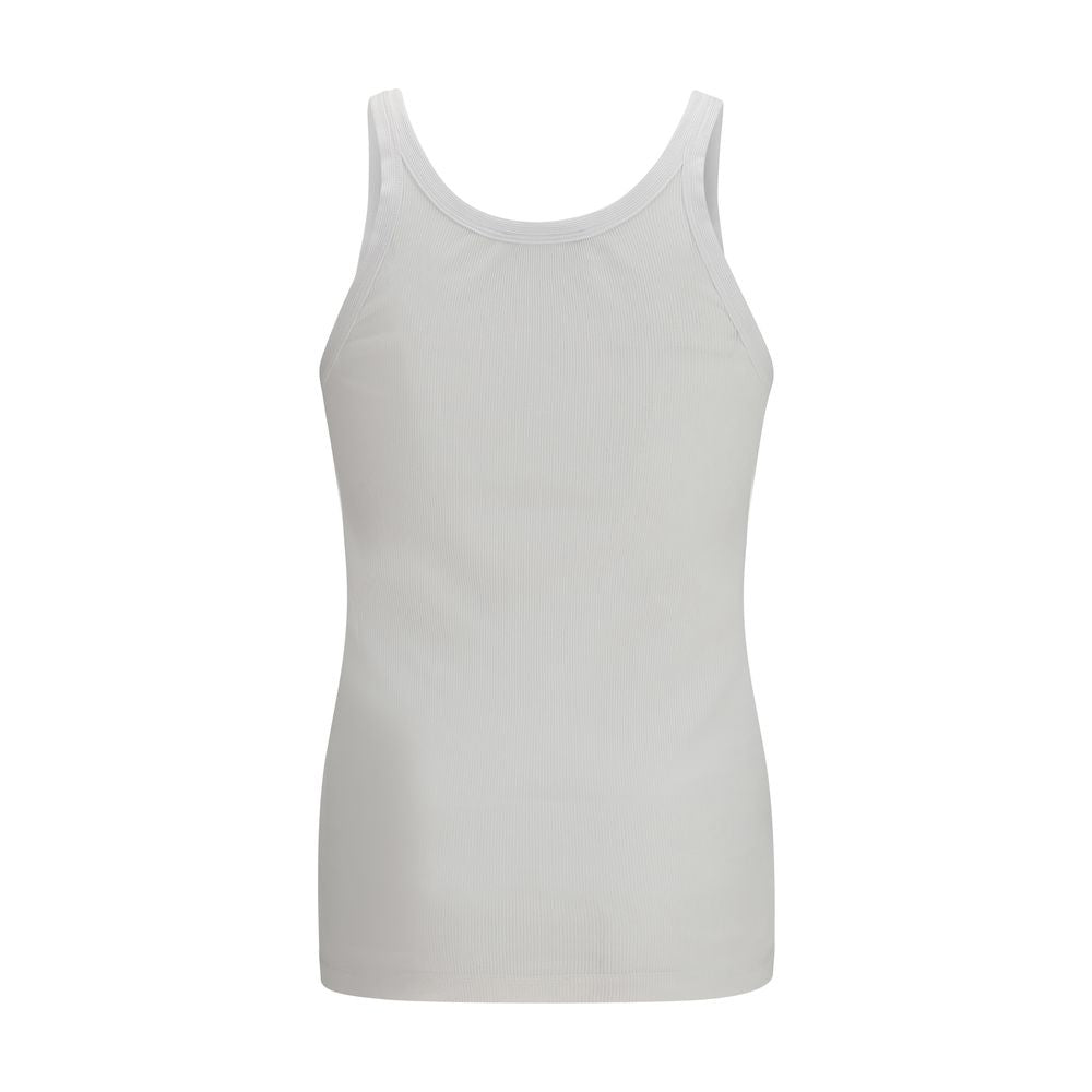 Dolce & Gabbana White Cotton Top Dolce & Gabbana