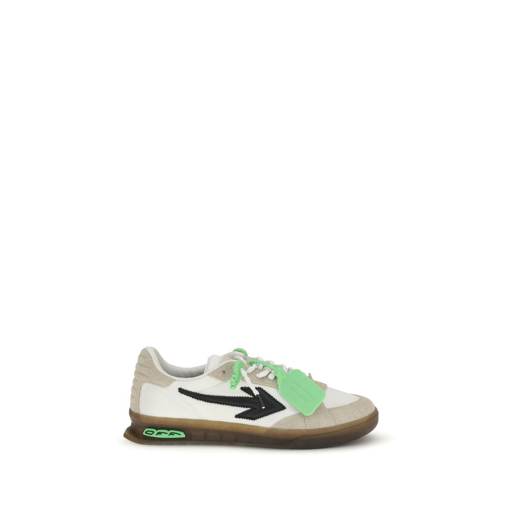 Off-White Multicolor Calf Leather Bos Taurus Sneakers Off-White