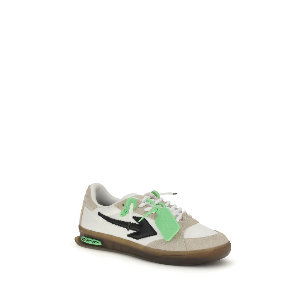 Off-White Multicolor Calf Leather Bos Taurus Sneakers Off-White