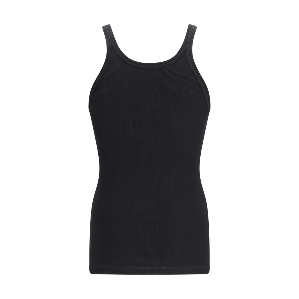 Dolce & Gabbana Black Cotton Top Dolce & Gabbana