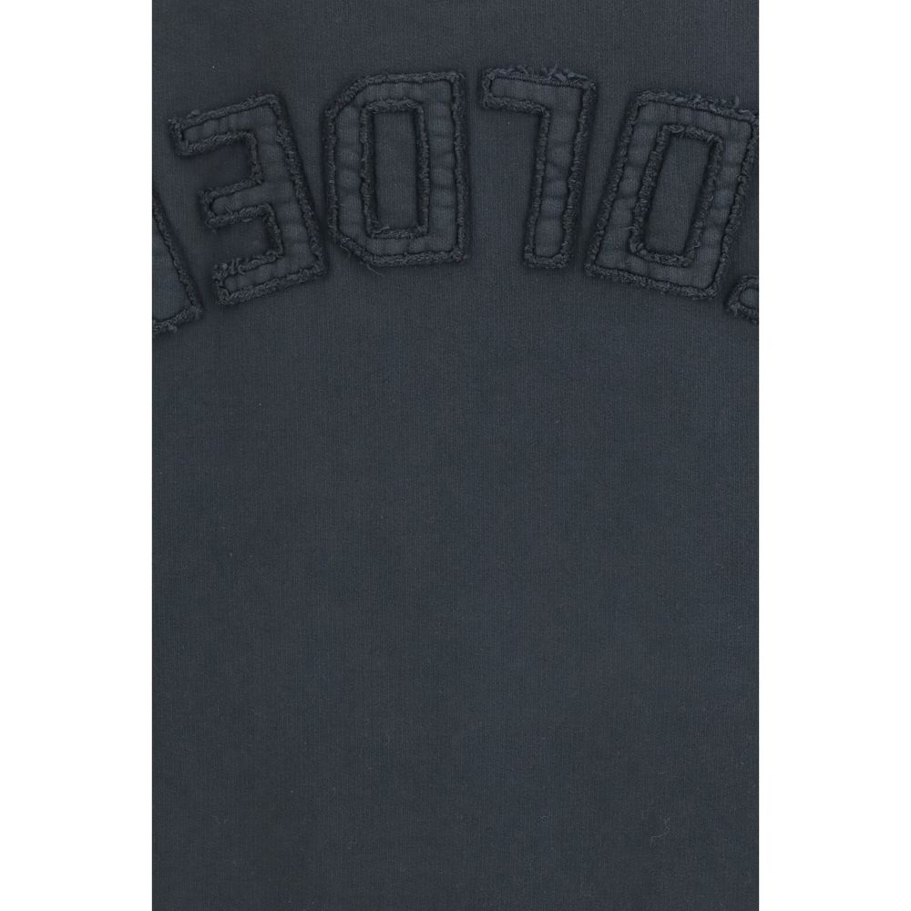 Golden Goose Black Cotton Sweatshirt Golden Goose