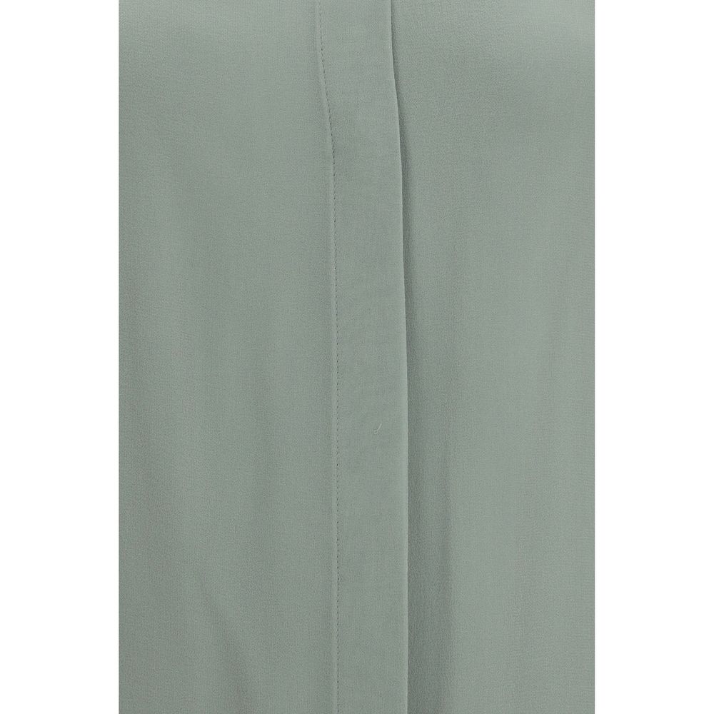 Max Mara Bicolor Silk Shirt Max Mara
