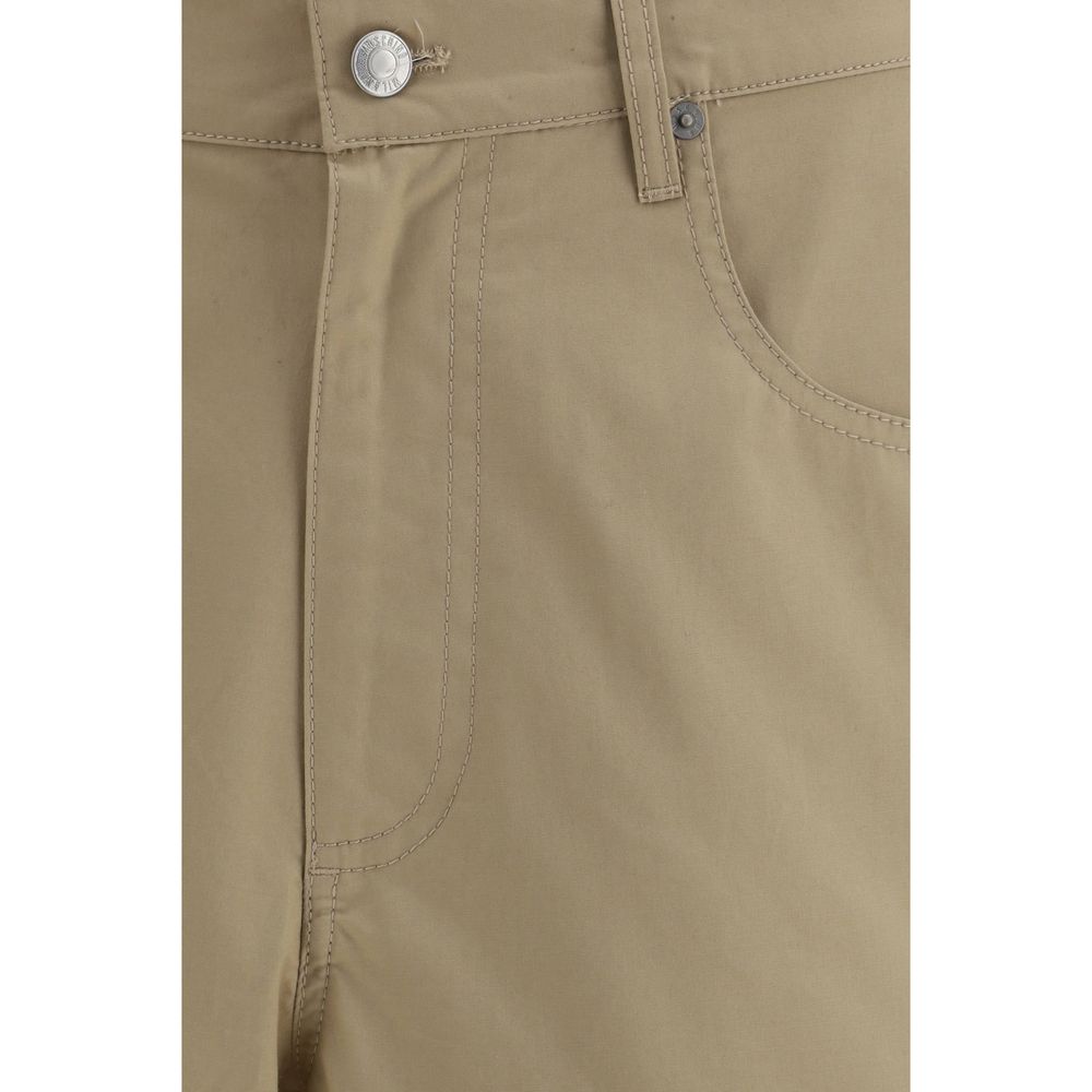 Moschino Beige Cotton Bermuda Shorts Moschino