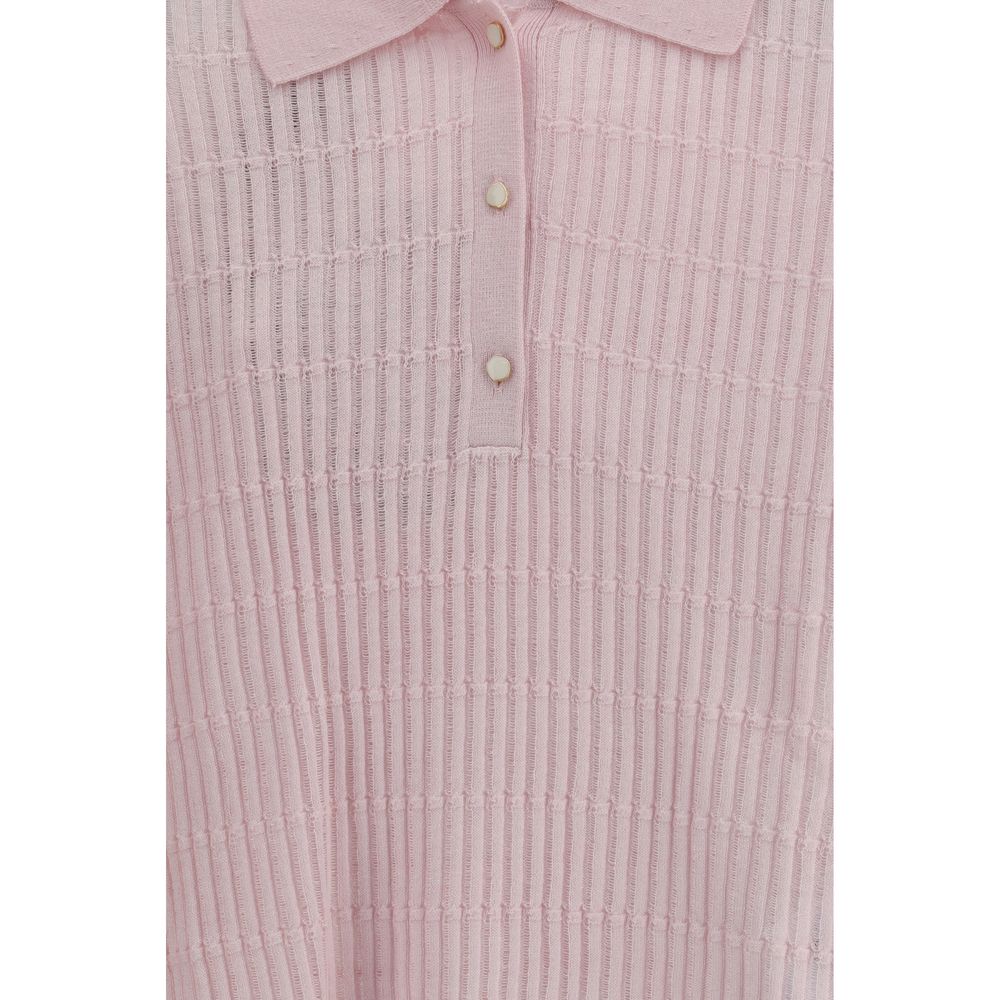 Max Mara Multicolor Silk Shortsleeve Shirt Max Mara