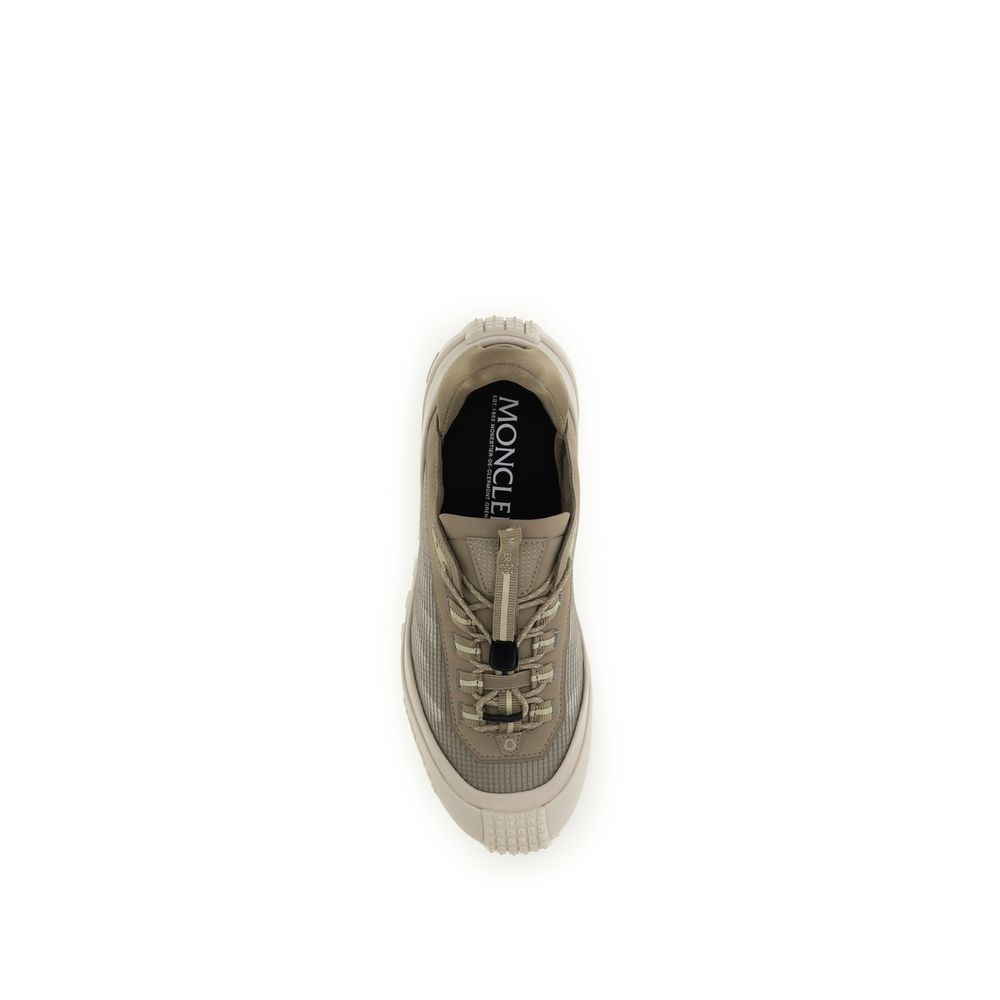 Moncler Gray Polyester Athletic Sneakers Moncler