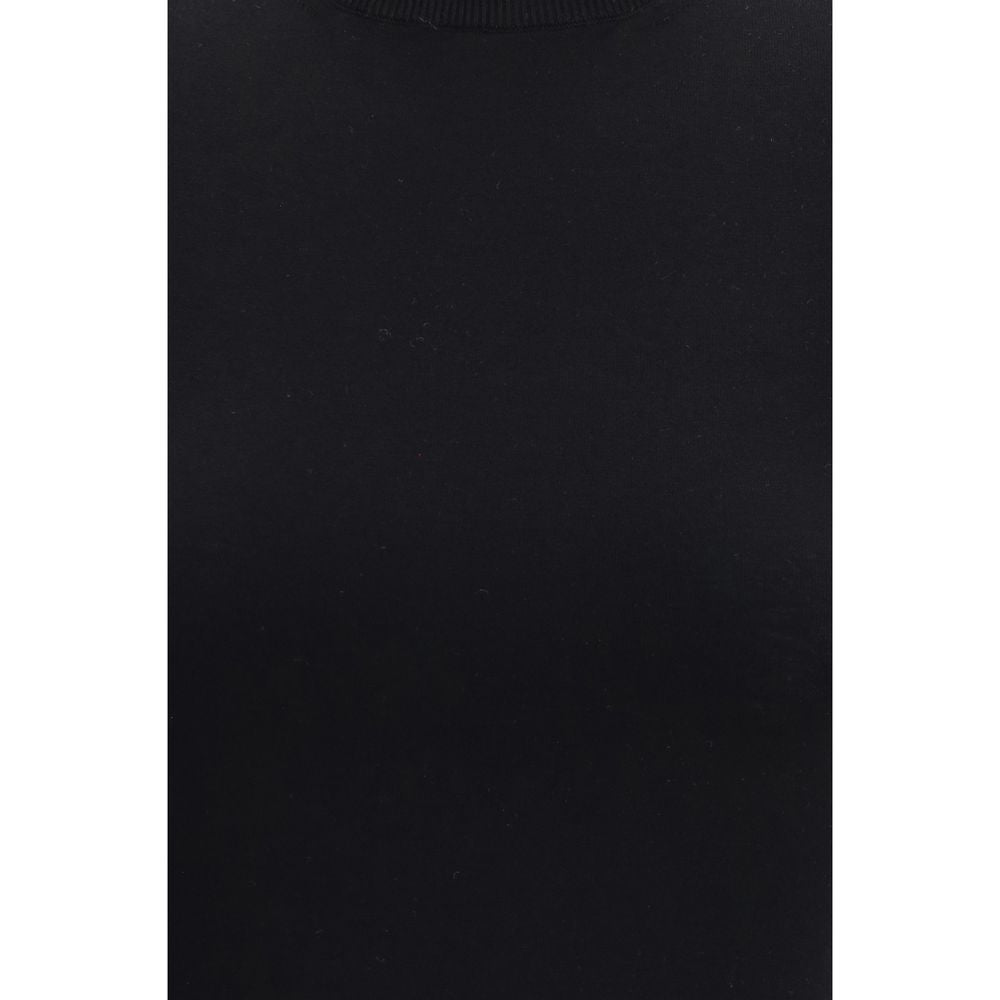 Max Mara Black Viscose T-Shirt Max Mara