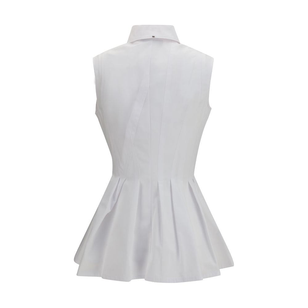 Max Mara White Cotton Shirt Max Mara