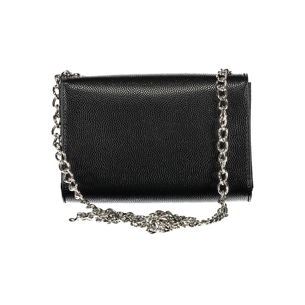 Mario Valentino Black Polyurethane Women Handbag Mario Valentino