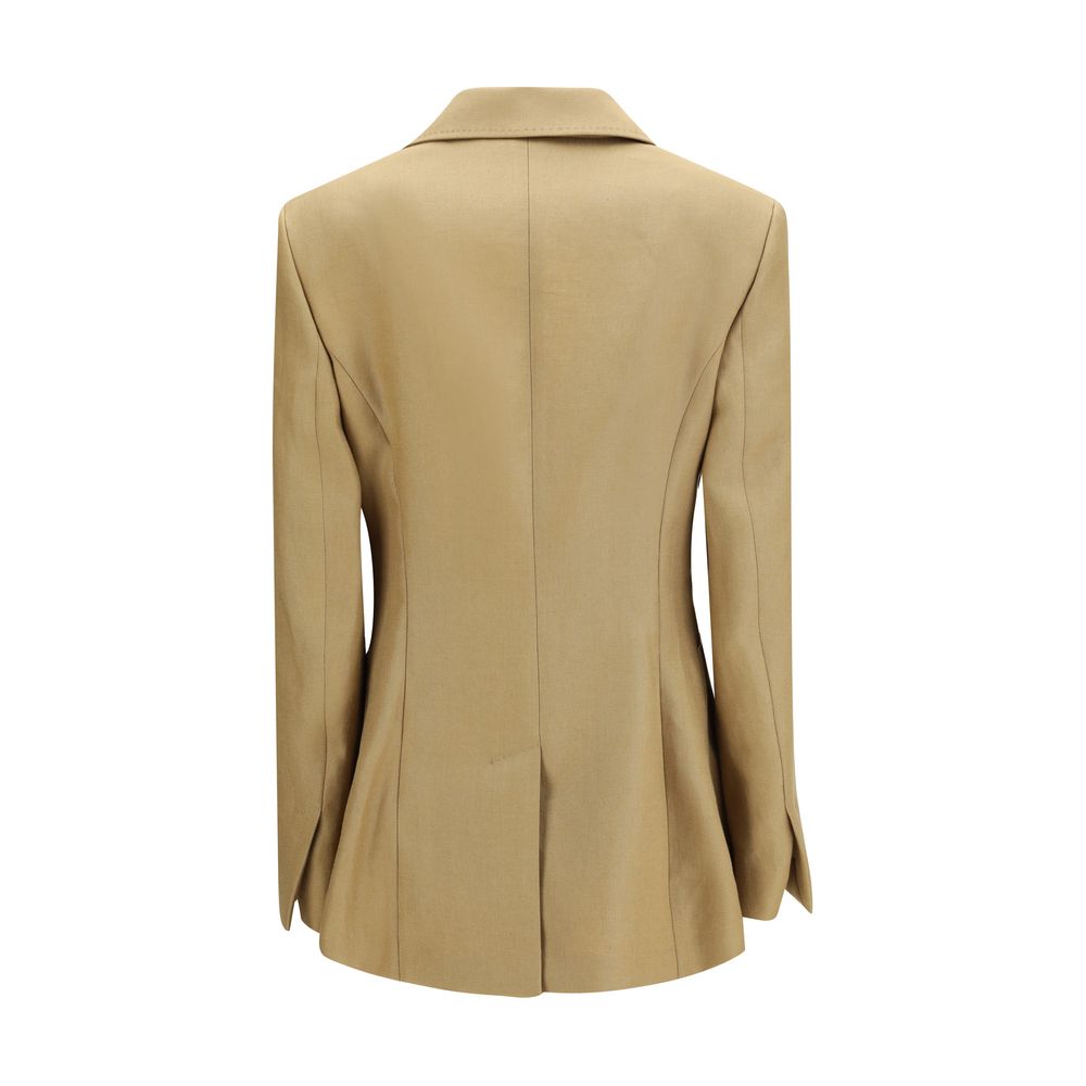 Max Mara Beige Linen Jacket Max Mara
