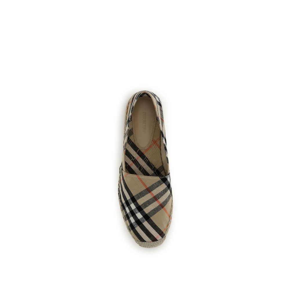 Burberry Multicolor Cotton Espadrilles Burberry