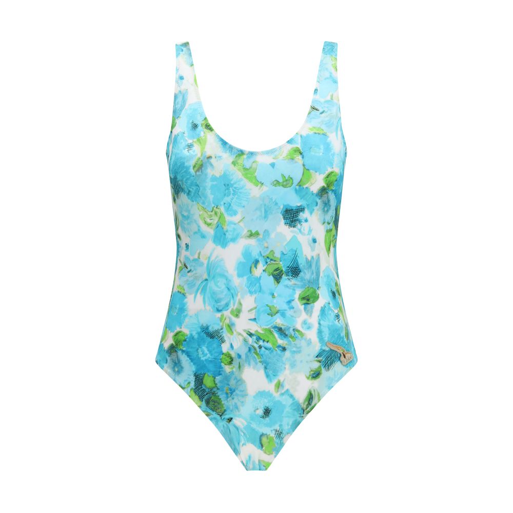 Chloé Blue Polyamide One-Piece Swimsuit Chloé