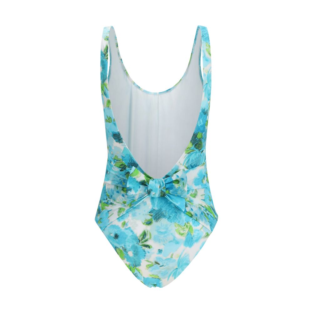 Chloé Blue Polyamide One-Piece Swimsuit Chloé