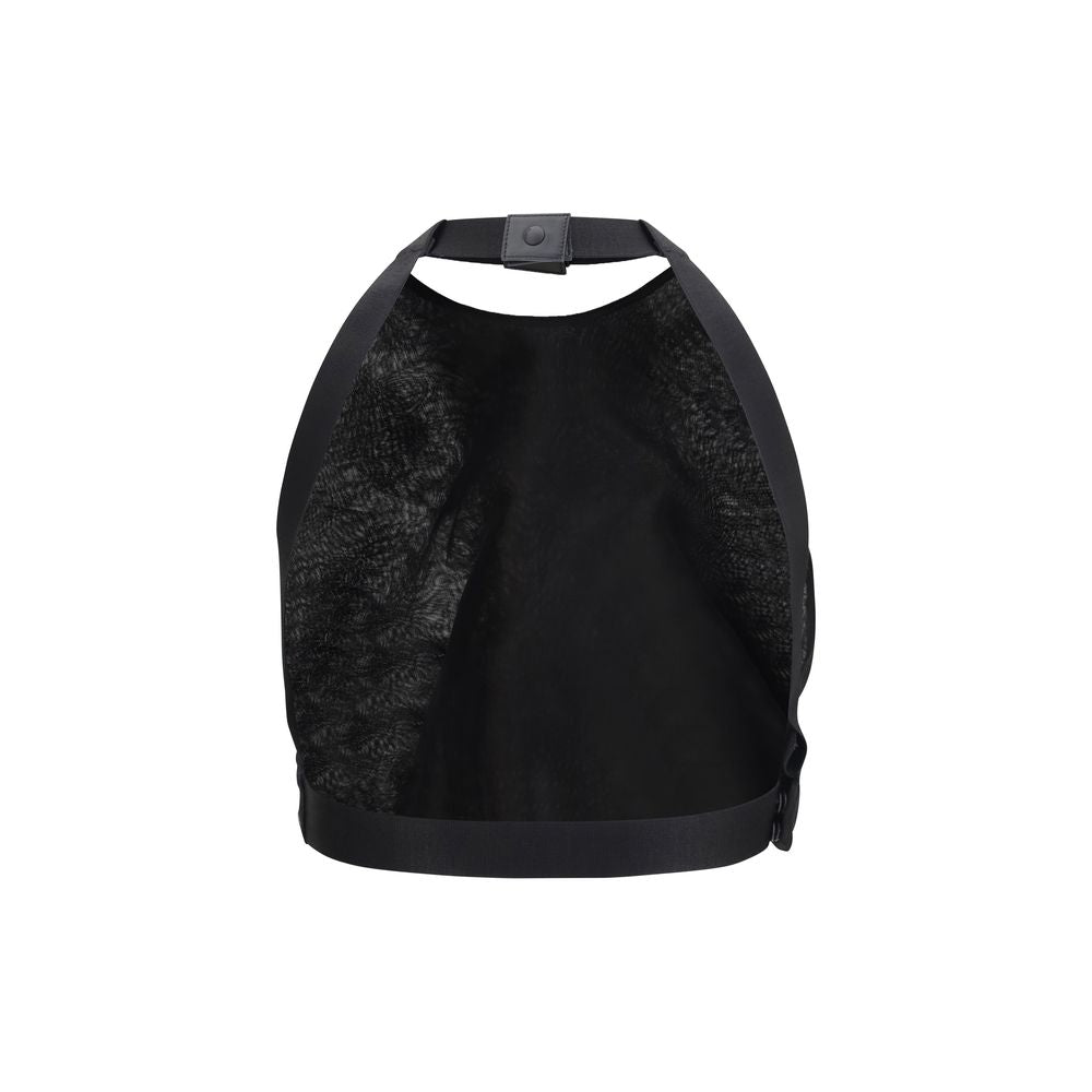 Max Mara Black Silk Pattern Shirt Max Mara