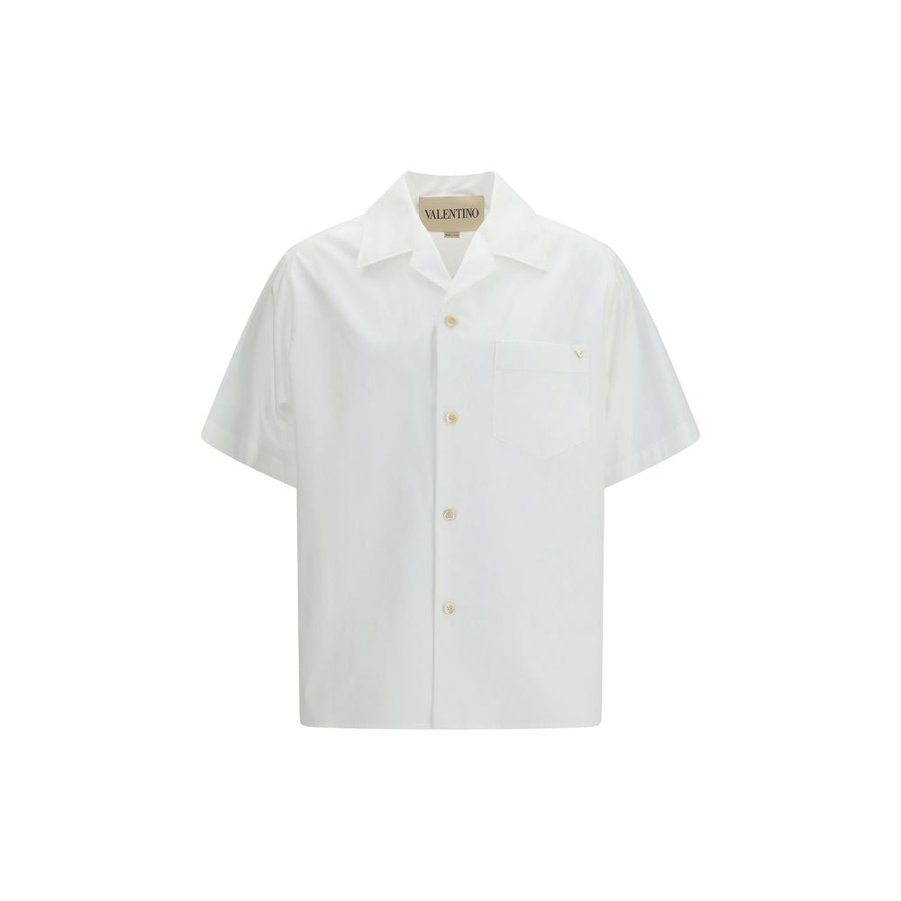 Valentino White Cotton Shirt Valentino